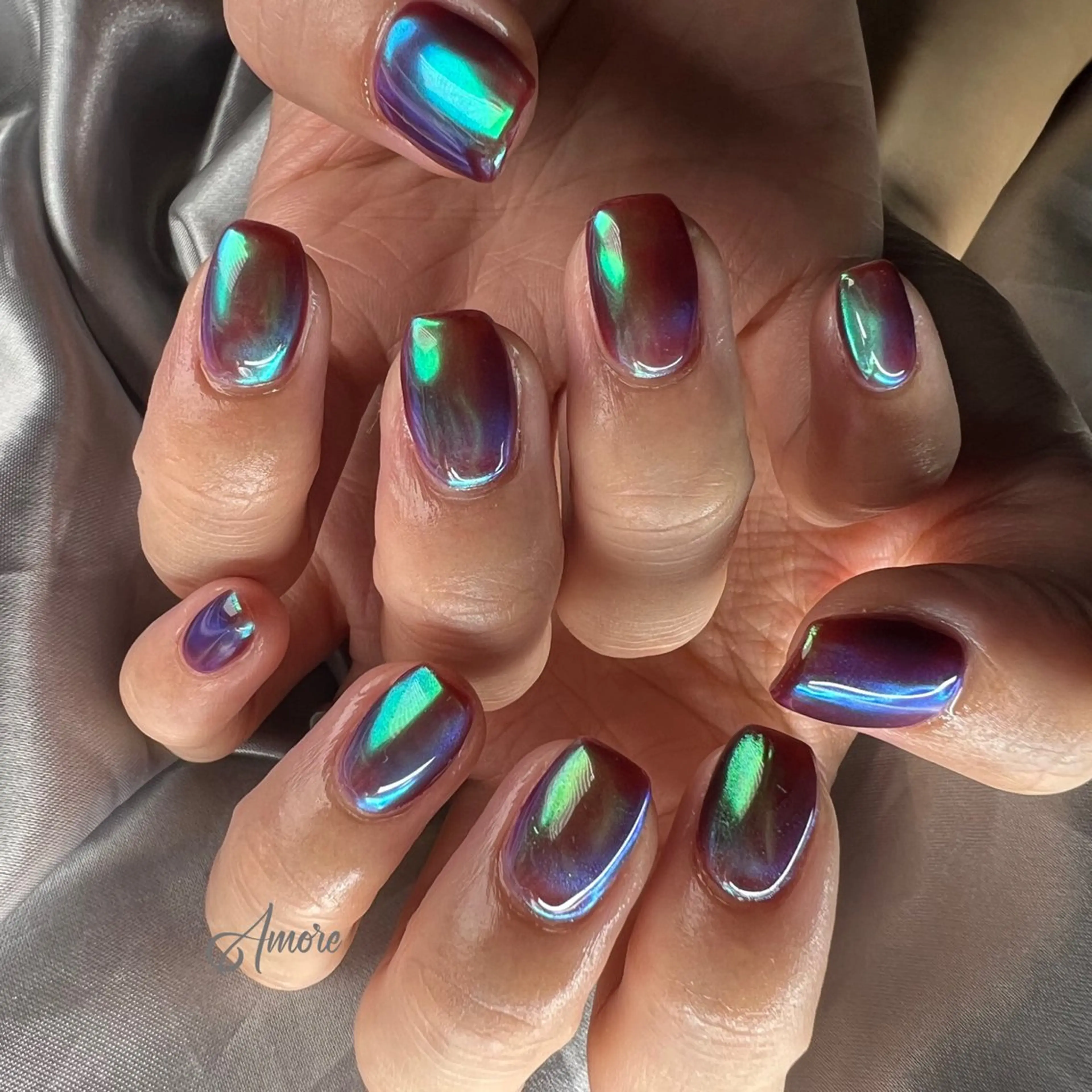 ネイル ジェルネイル 韓国ネイル パラジェル You kyehwaのネイルデザイン