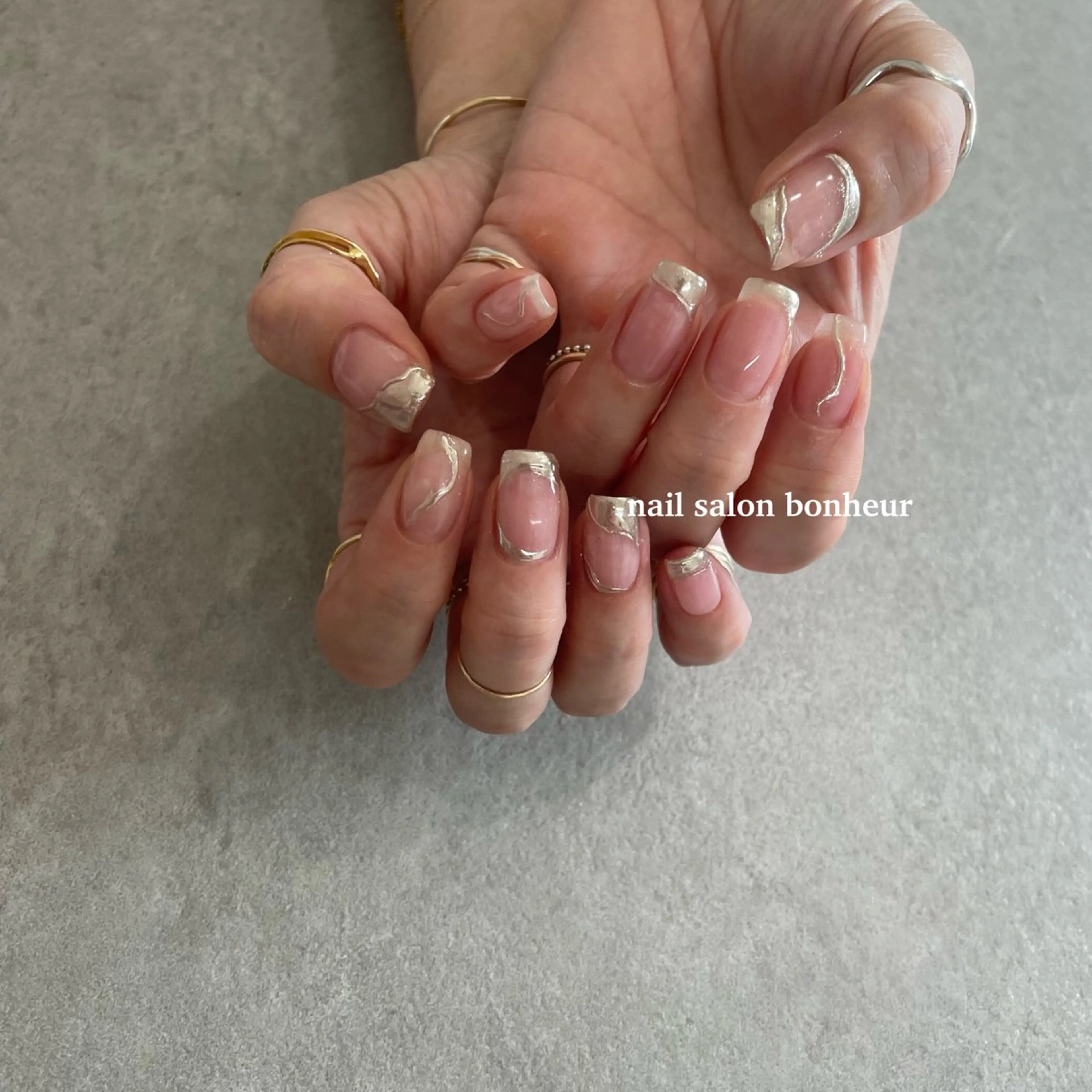ネイル ハンドネイル nail salon bonheurのネイルデザイン