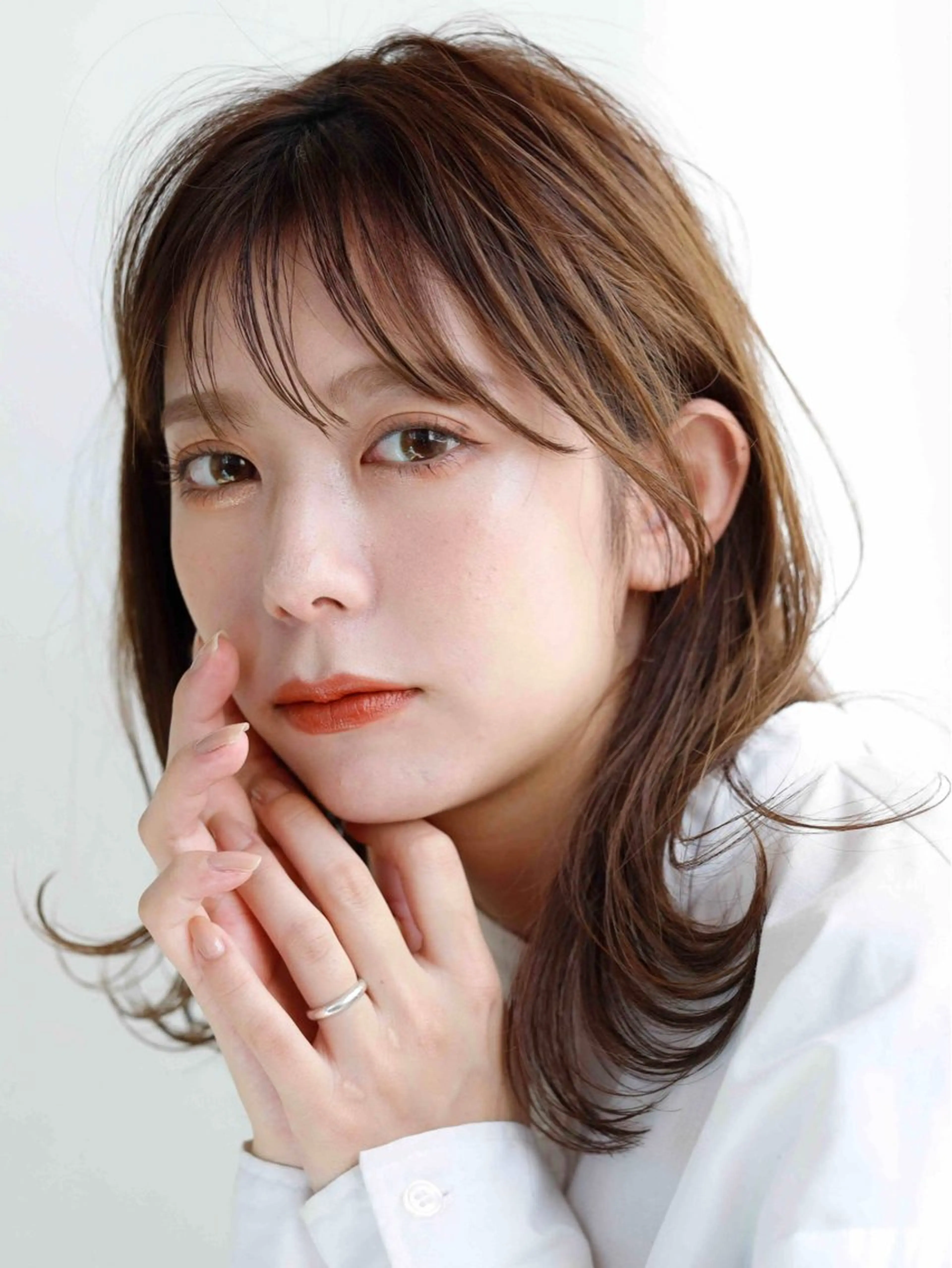 ミディアム パーマ/ダブルカラー ブリーチ⭐️海斗のヘアスタイル