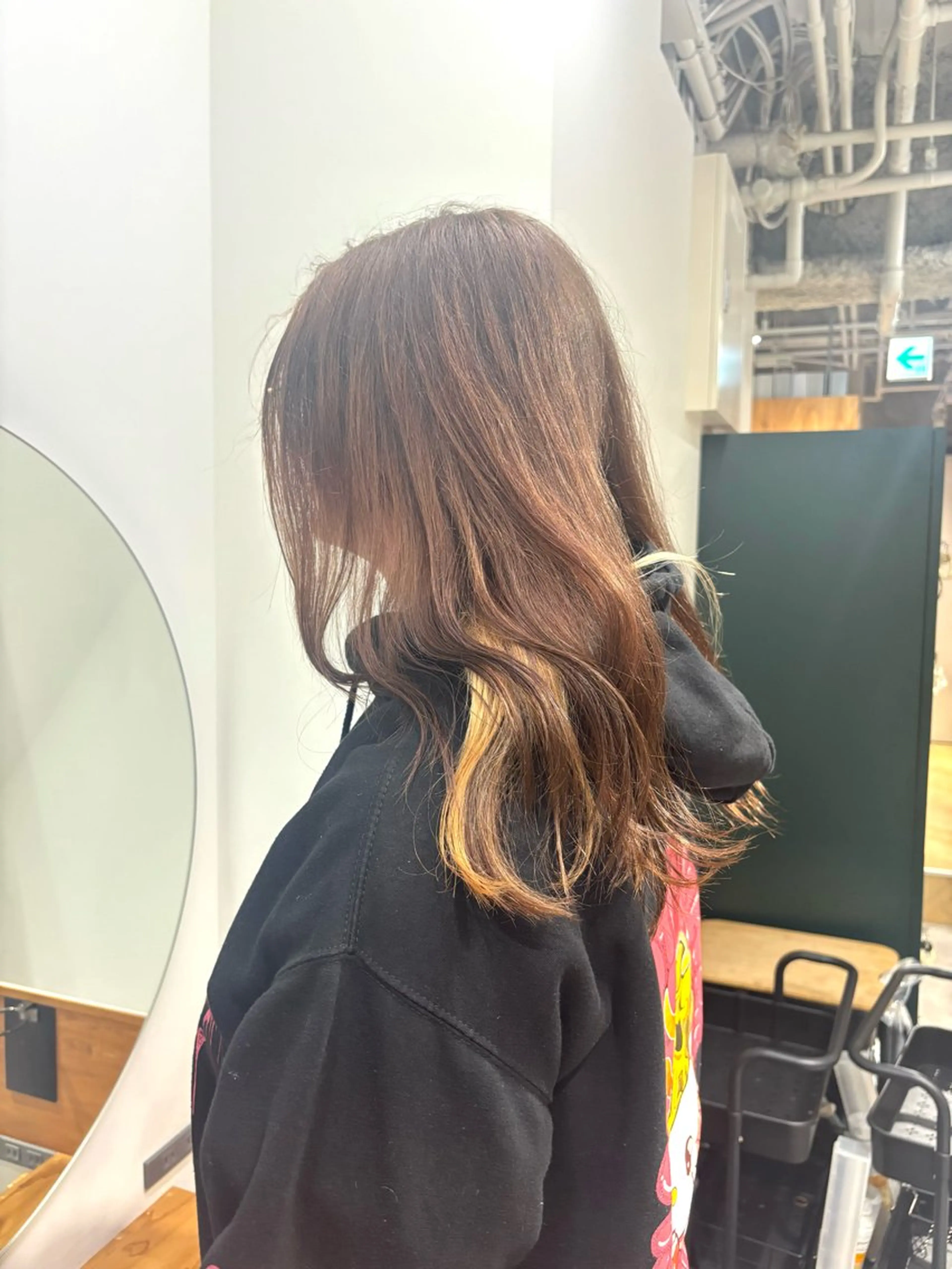 ロング カラー トリートメント noi渋谷 MINAMIのヘアスタイル