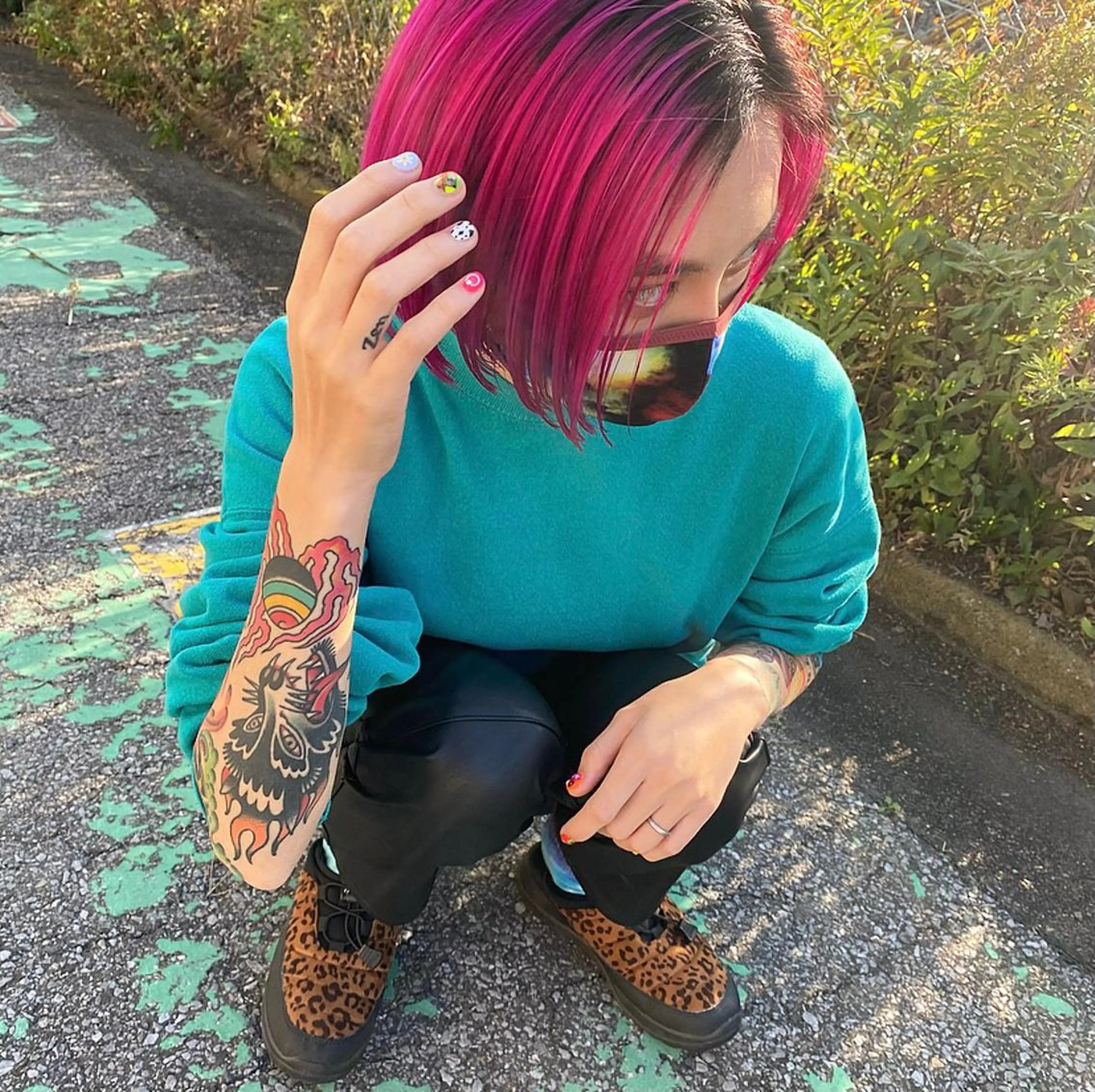 ショート カラー 🌈🌸あおき みちる🌟💗のヘアスタイル