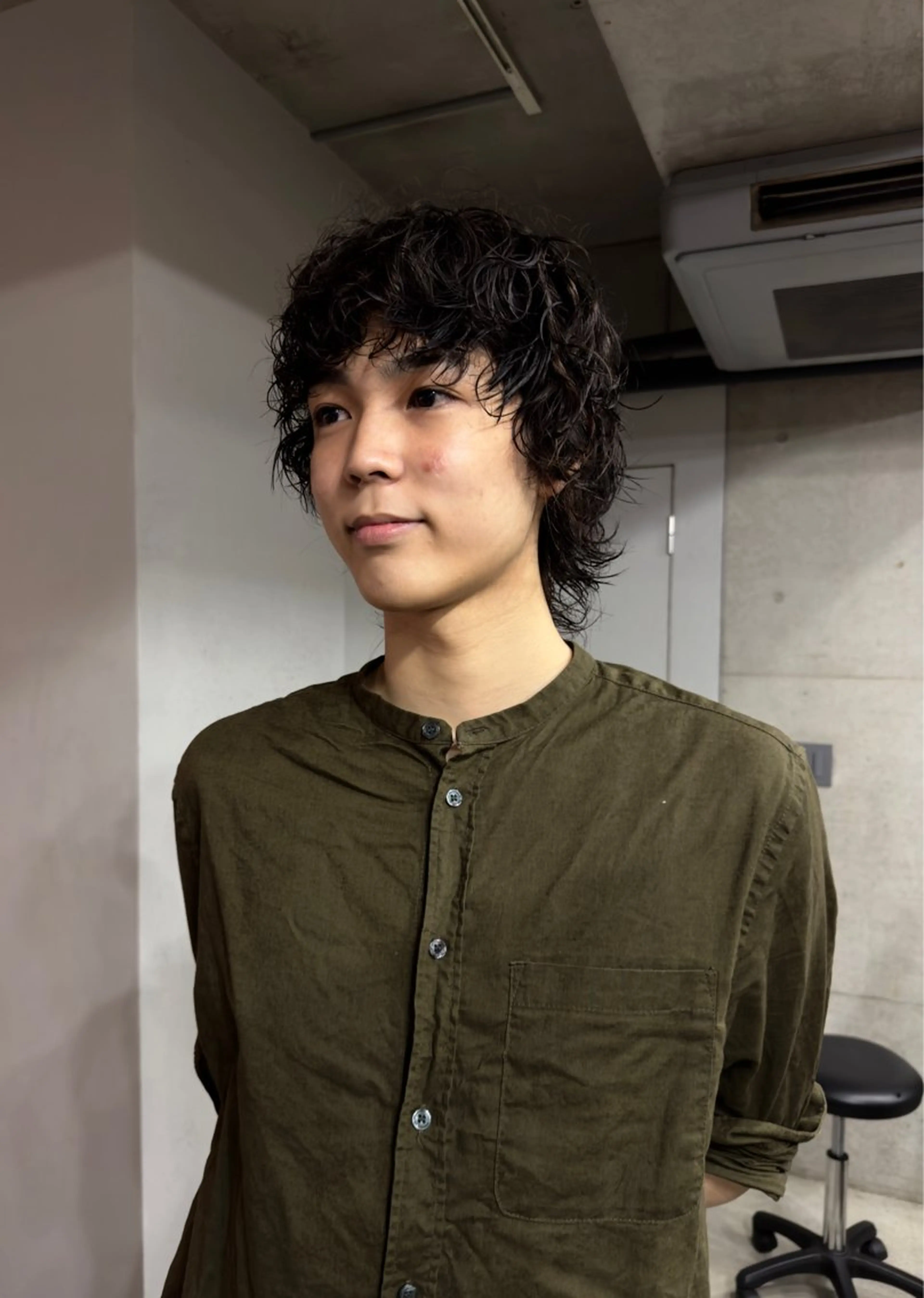 ショート パーマ メンズ カット パーマ 吉田一輝 外国人パーマのヘアスタイル