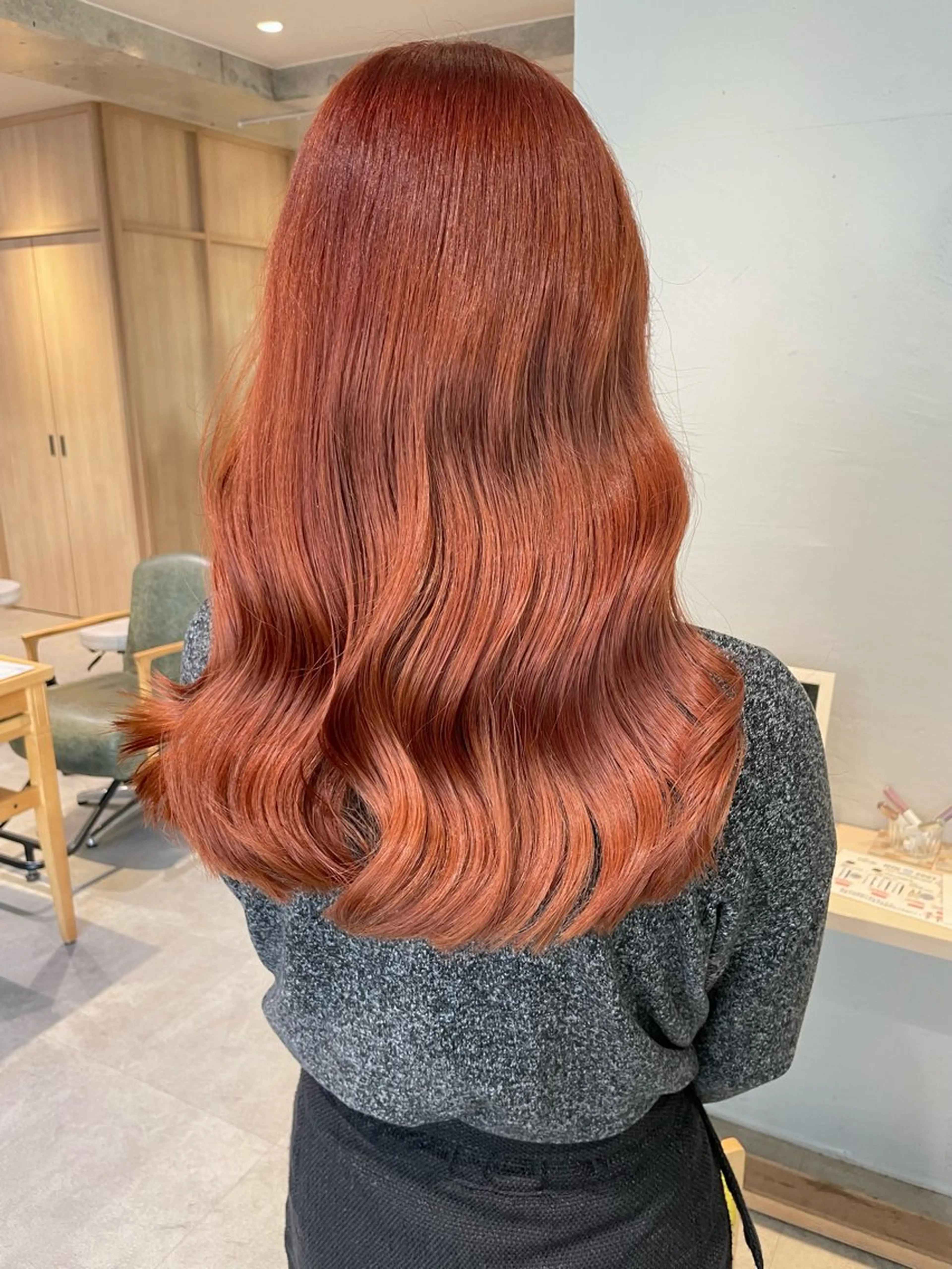 カラー オタク美容師🛍/ 酸性ストレート/艶髪のヘアスタイル