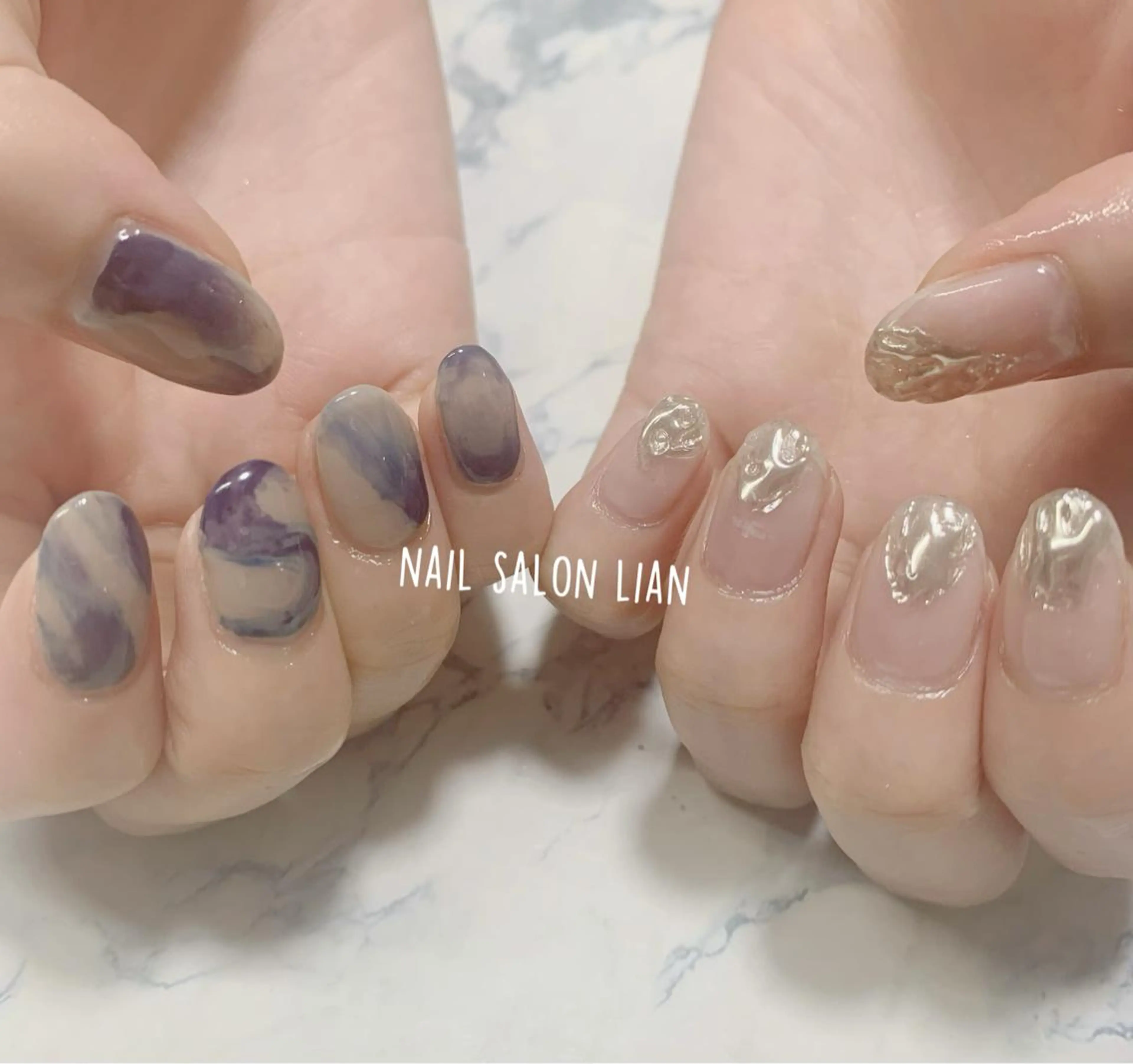ネイル ハンドネイル NailSalon LiAnのネイルデザイン