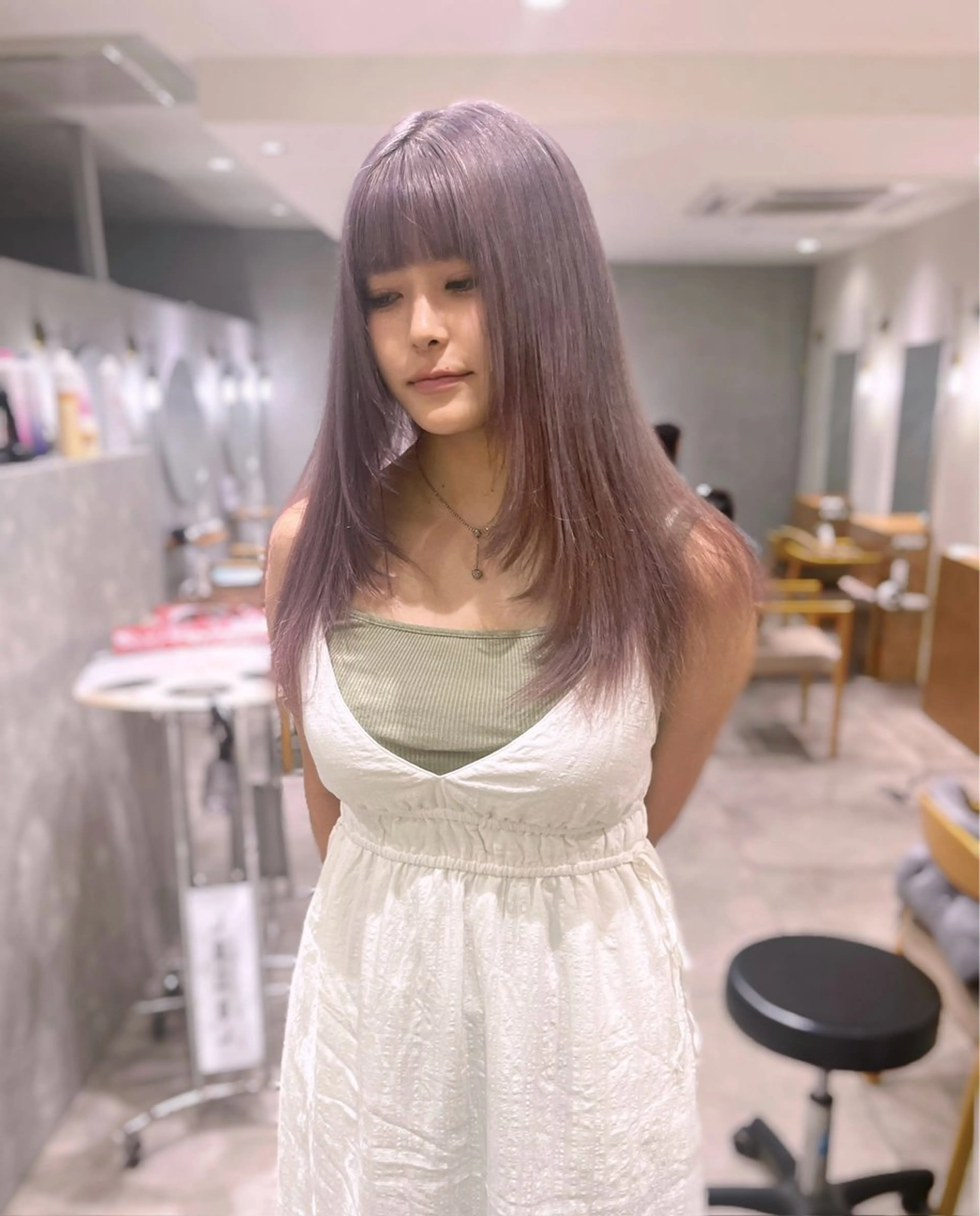 カラー 河原 楓樹のヘアスタイル