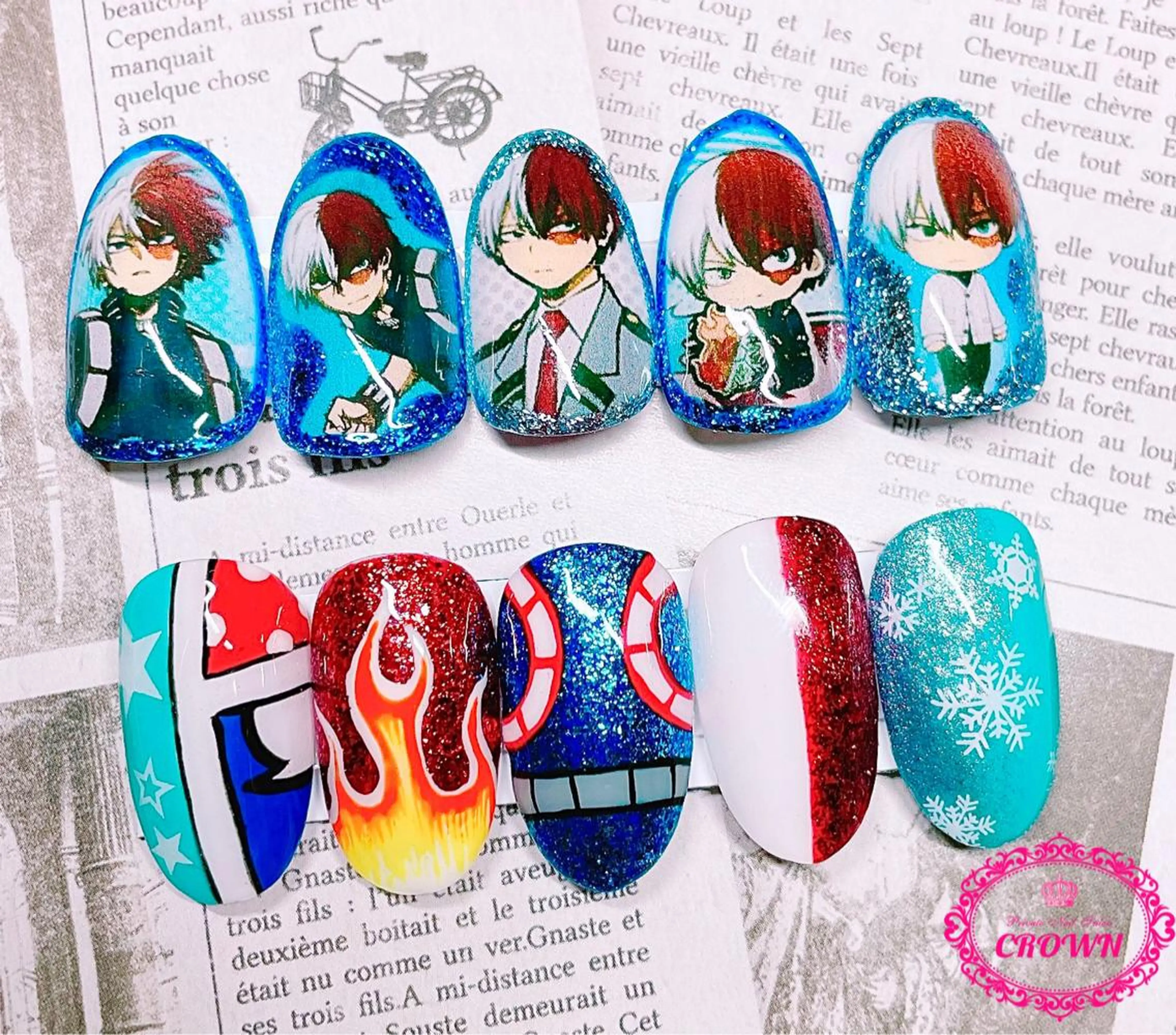 ネイル CROWN プライベートサロンのネイルデザイン