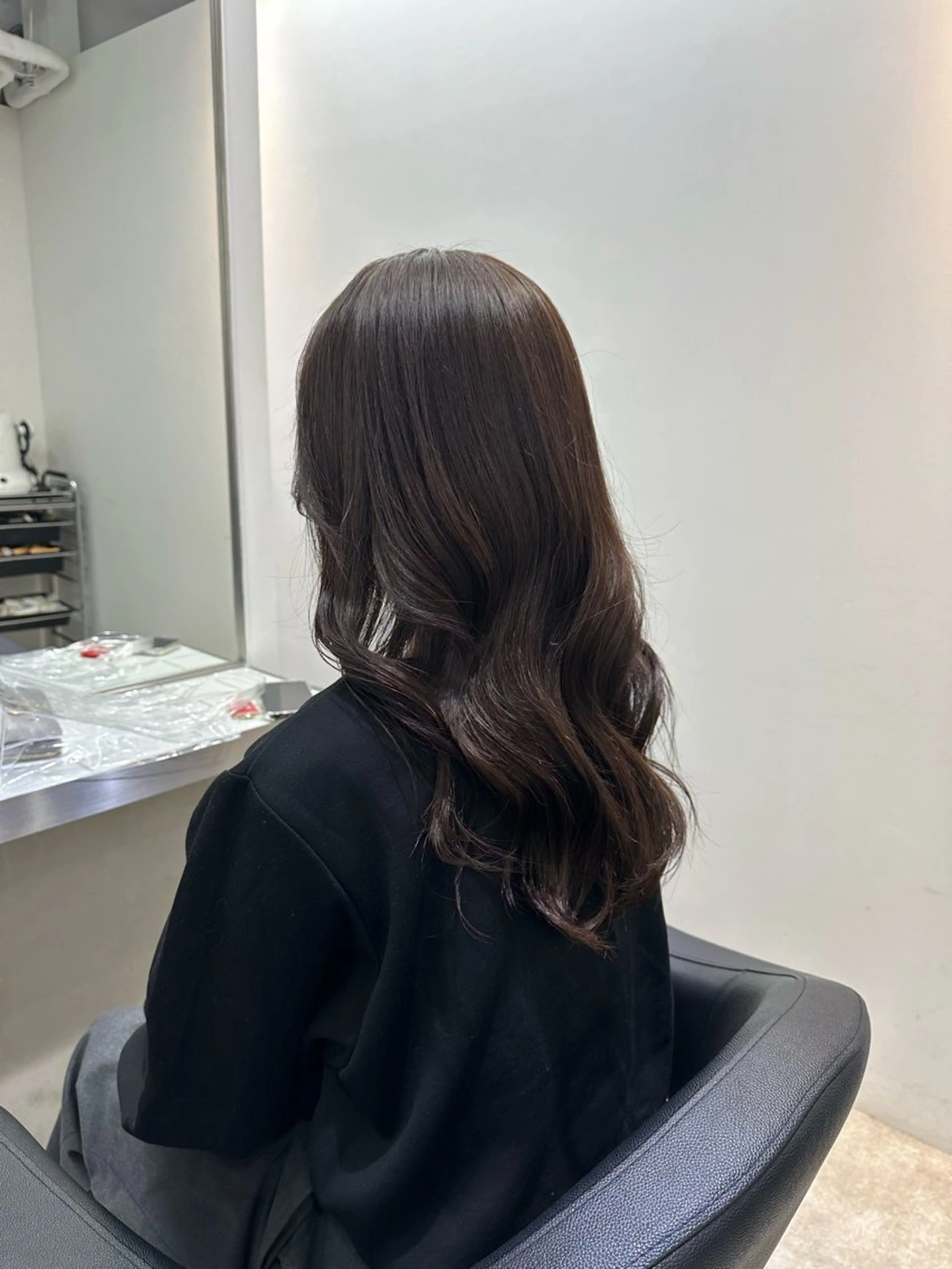 ロング カラー 銀座/ヘアセット/ 島村美帆のヘアスタイル