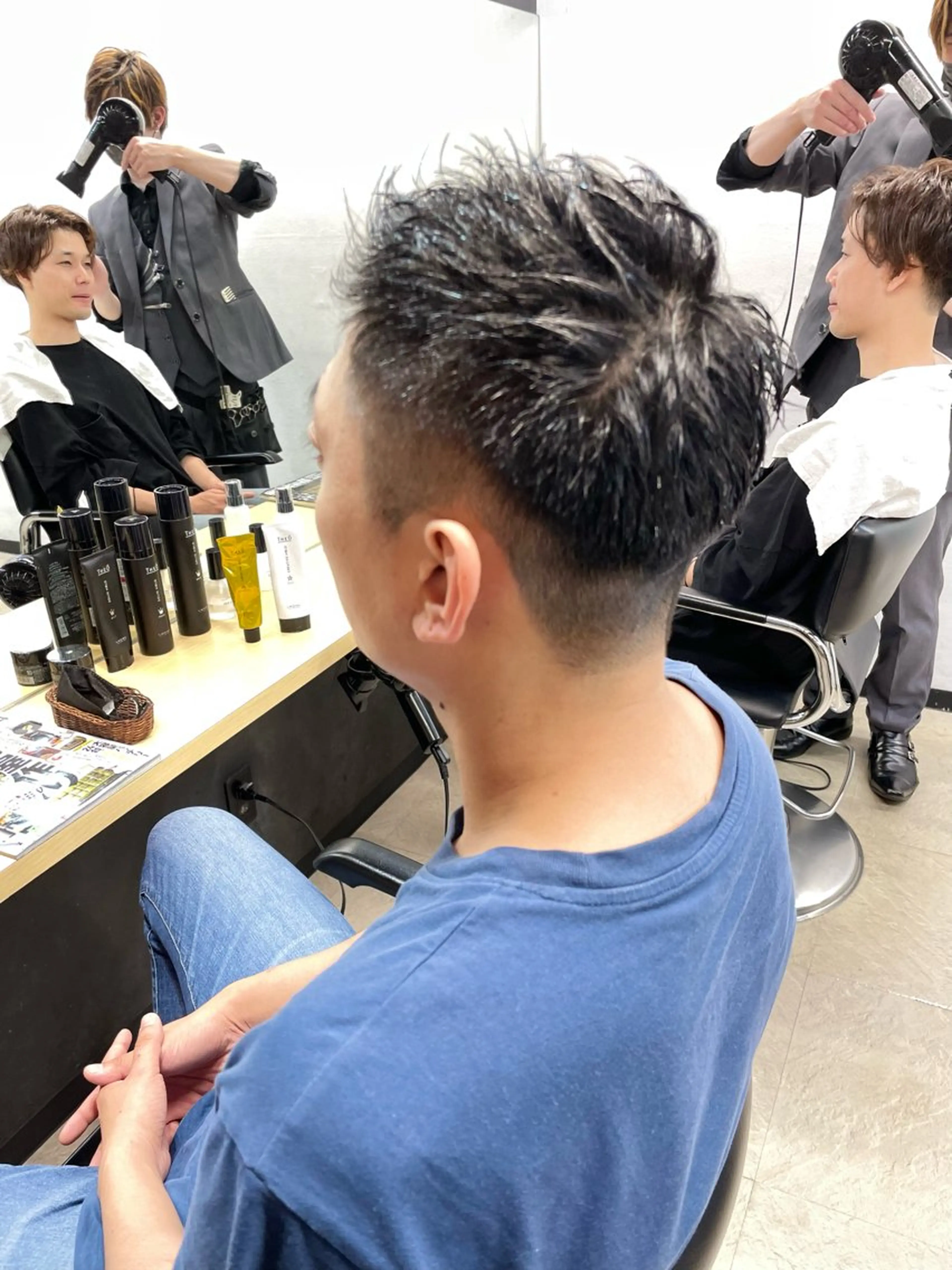 ショート メンズ Hair Labo NOSH六本松店のヘアスタイル