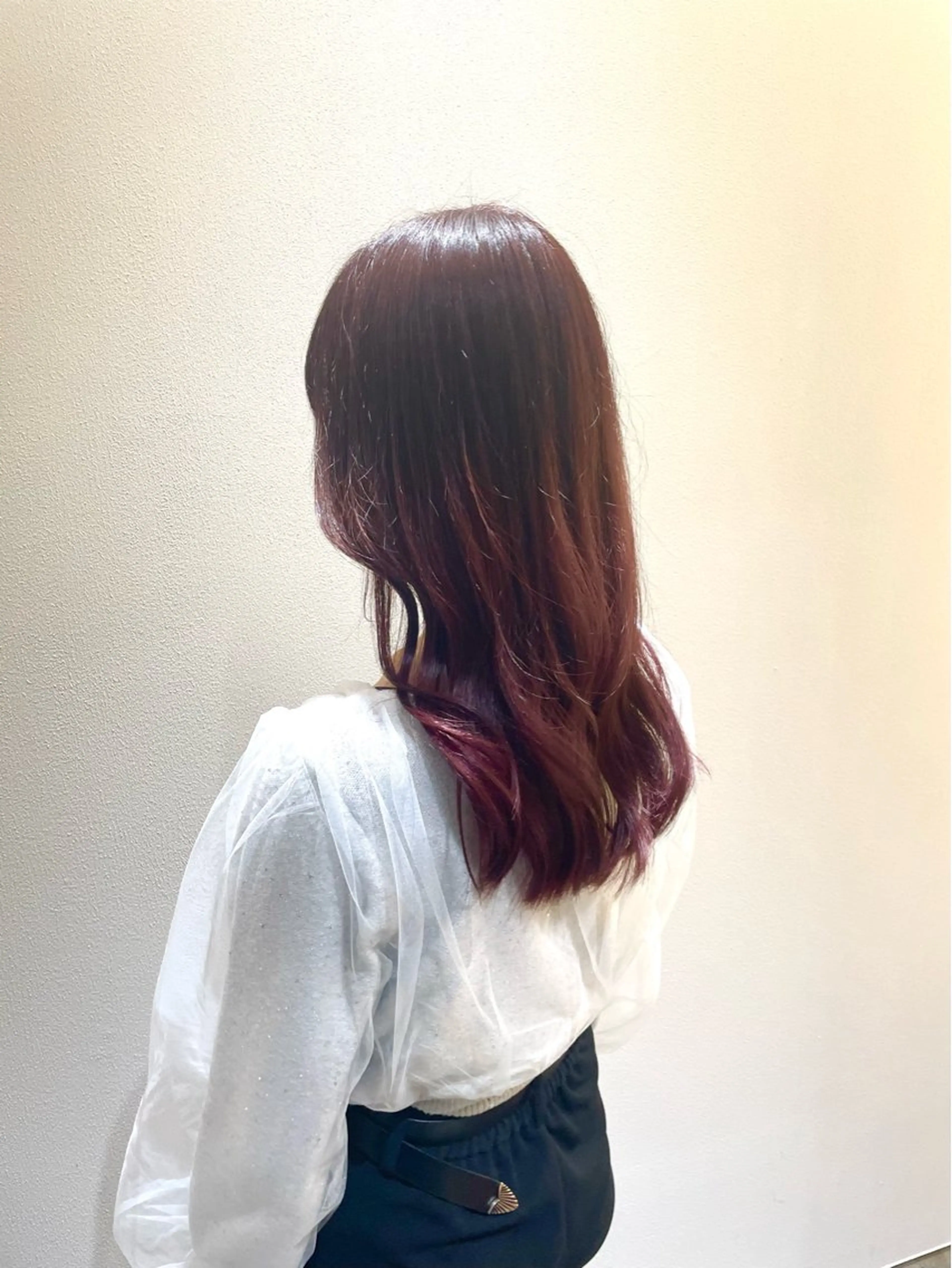 ロング カラー グラデーションカラー カット ヘアカラー パーソナルカラー🌈 /骨格診断/ゆうきのヘアスタイル