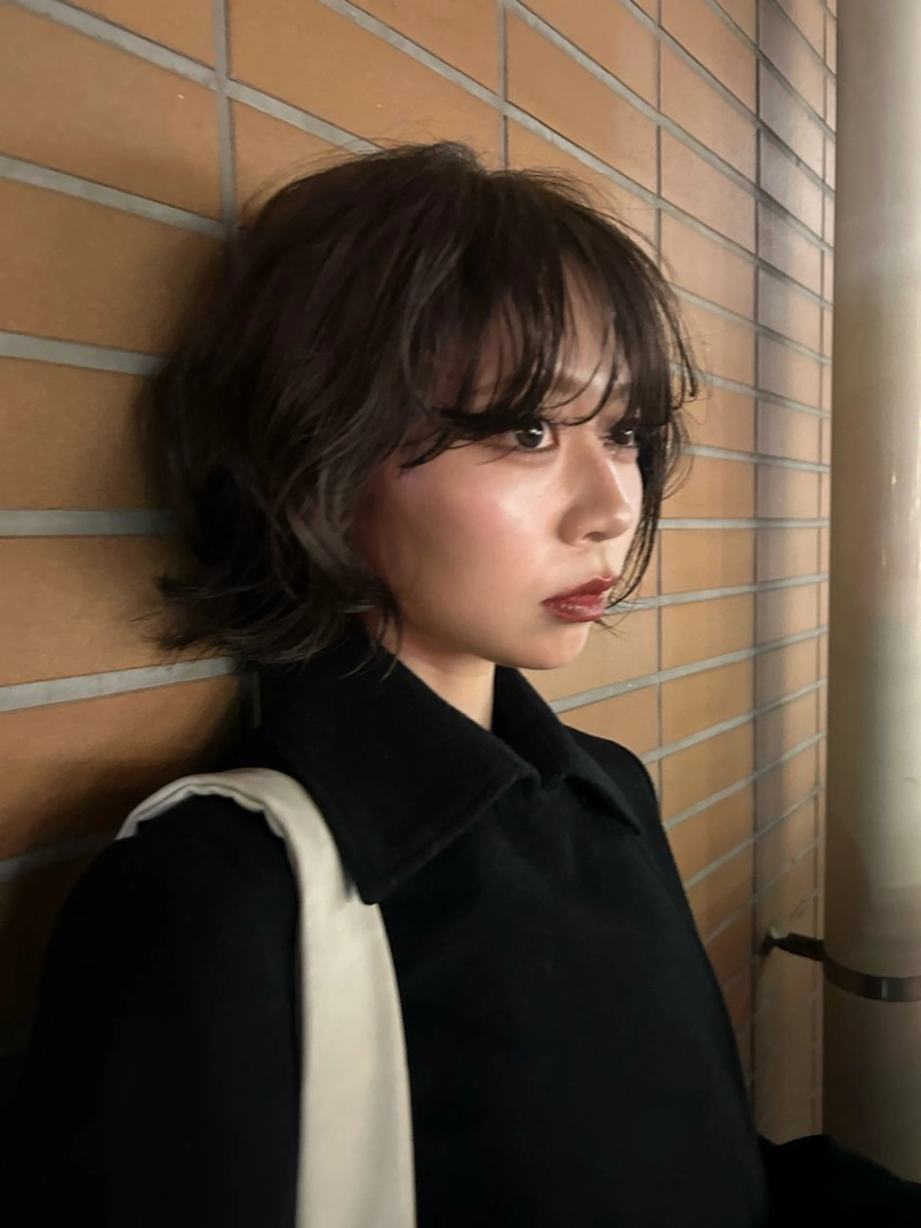 ショート カラー ヘアカラー トリートメント momo kgのヘアスタイル