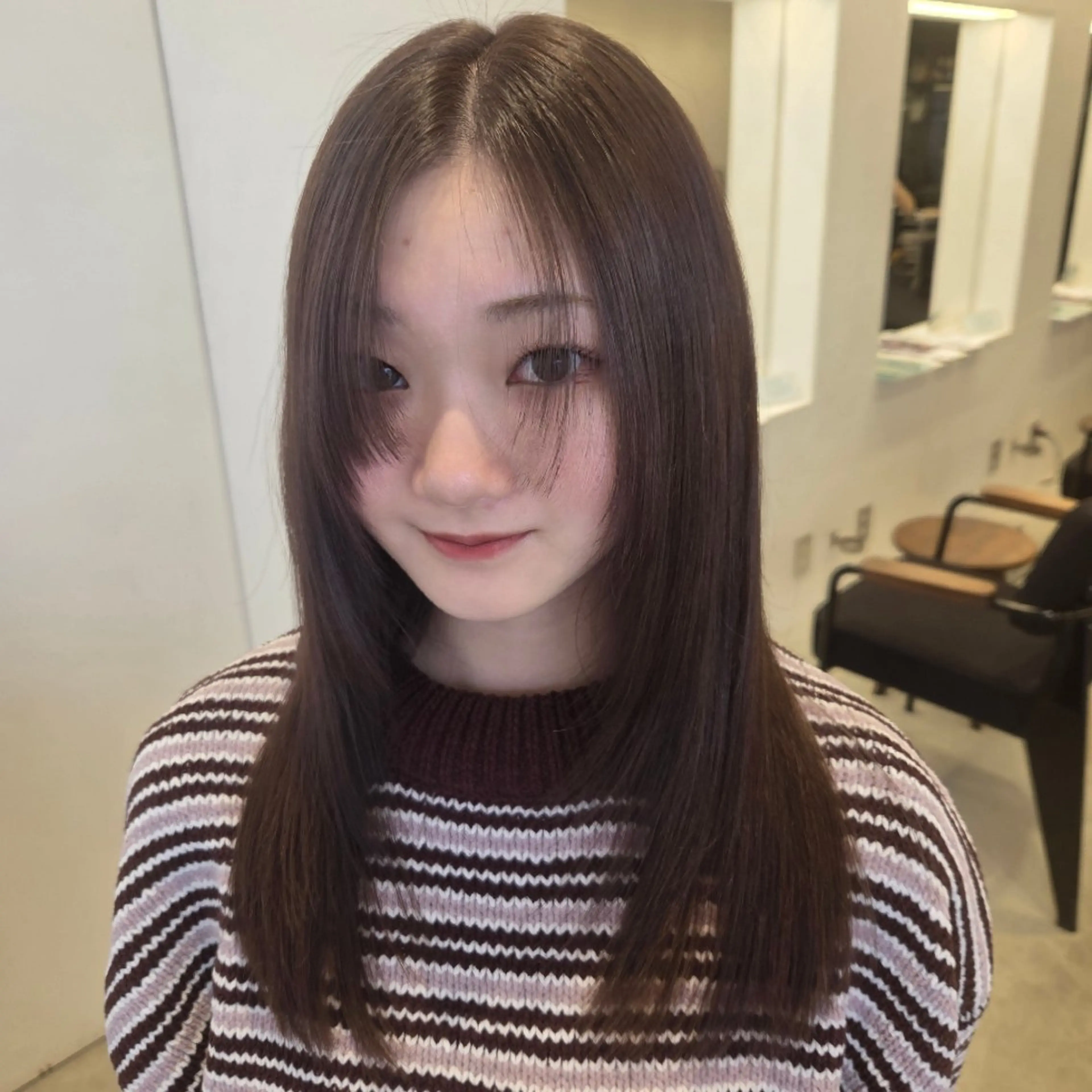 セミロング ヘアカラー coin□ yukaのヘアスタイル