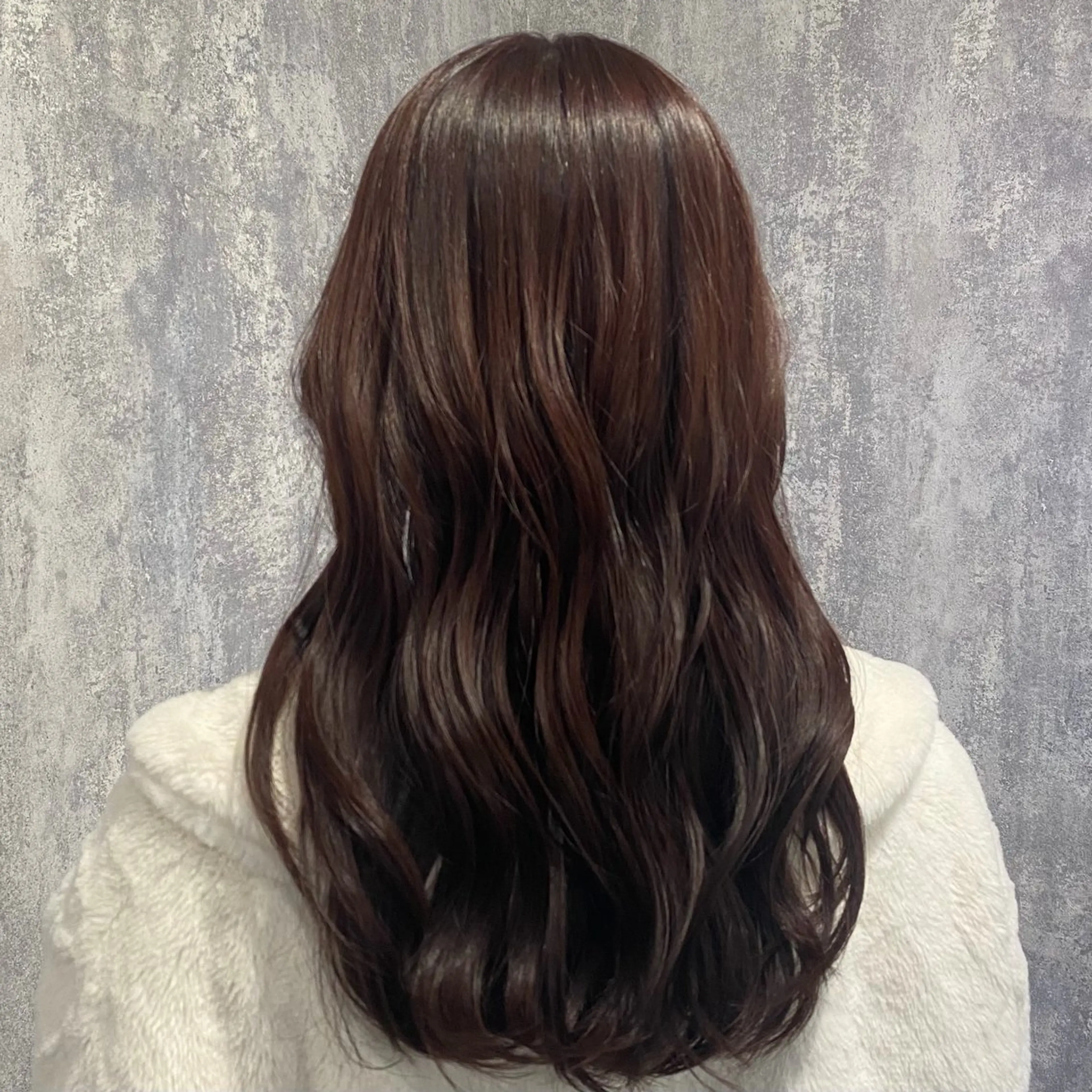 ロング カラー 透明感カラー カット ヘアカラー トリートメント shiori/透明感 /顔周り/髪質改善のヘアスタイル