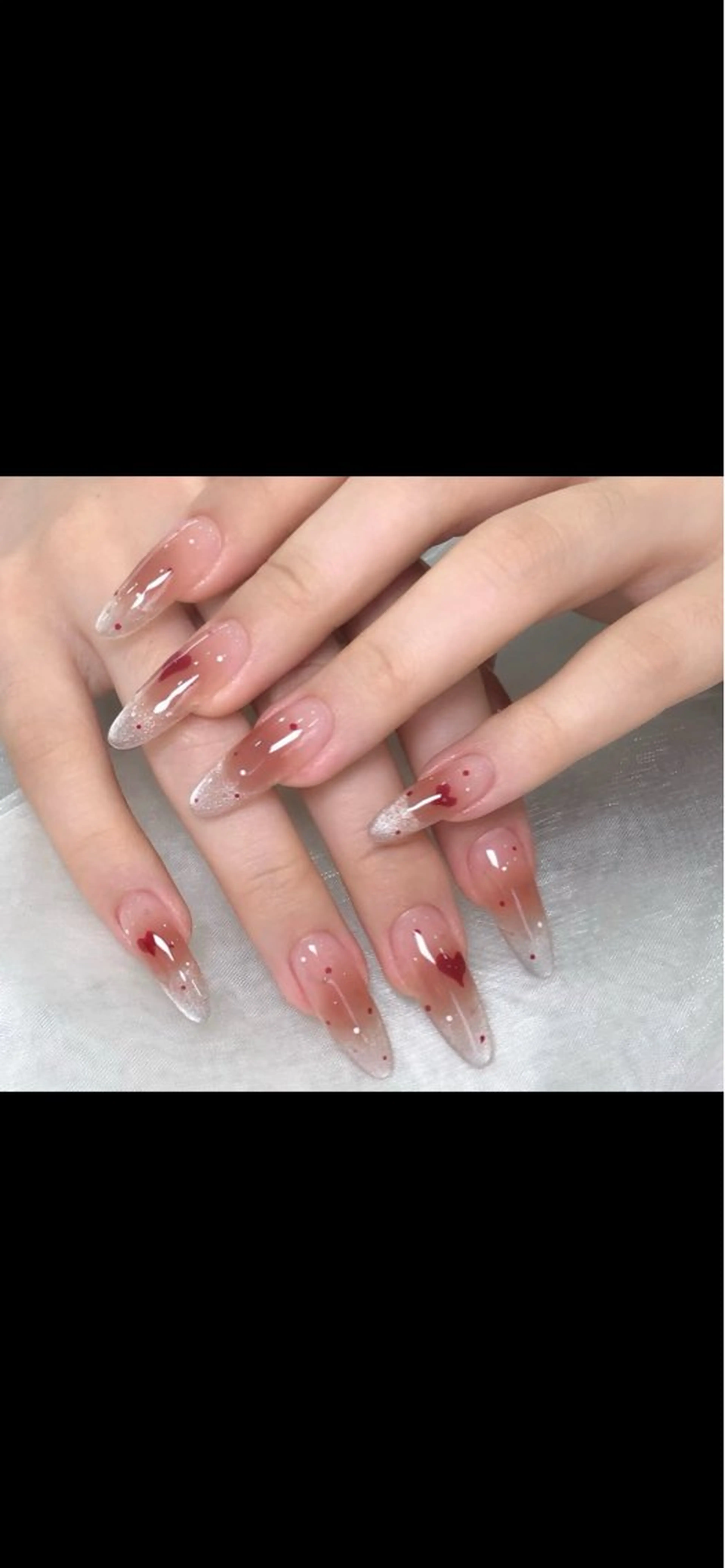 ネイル チークネイル 長さ出し フラワーネイル フレンチネイル ガーリー SunNail池袋駅 ワンホンネイルのネイルデザイン