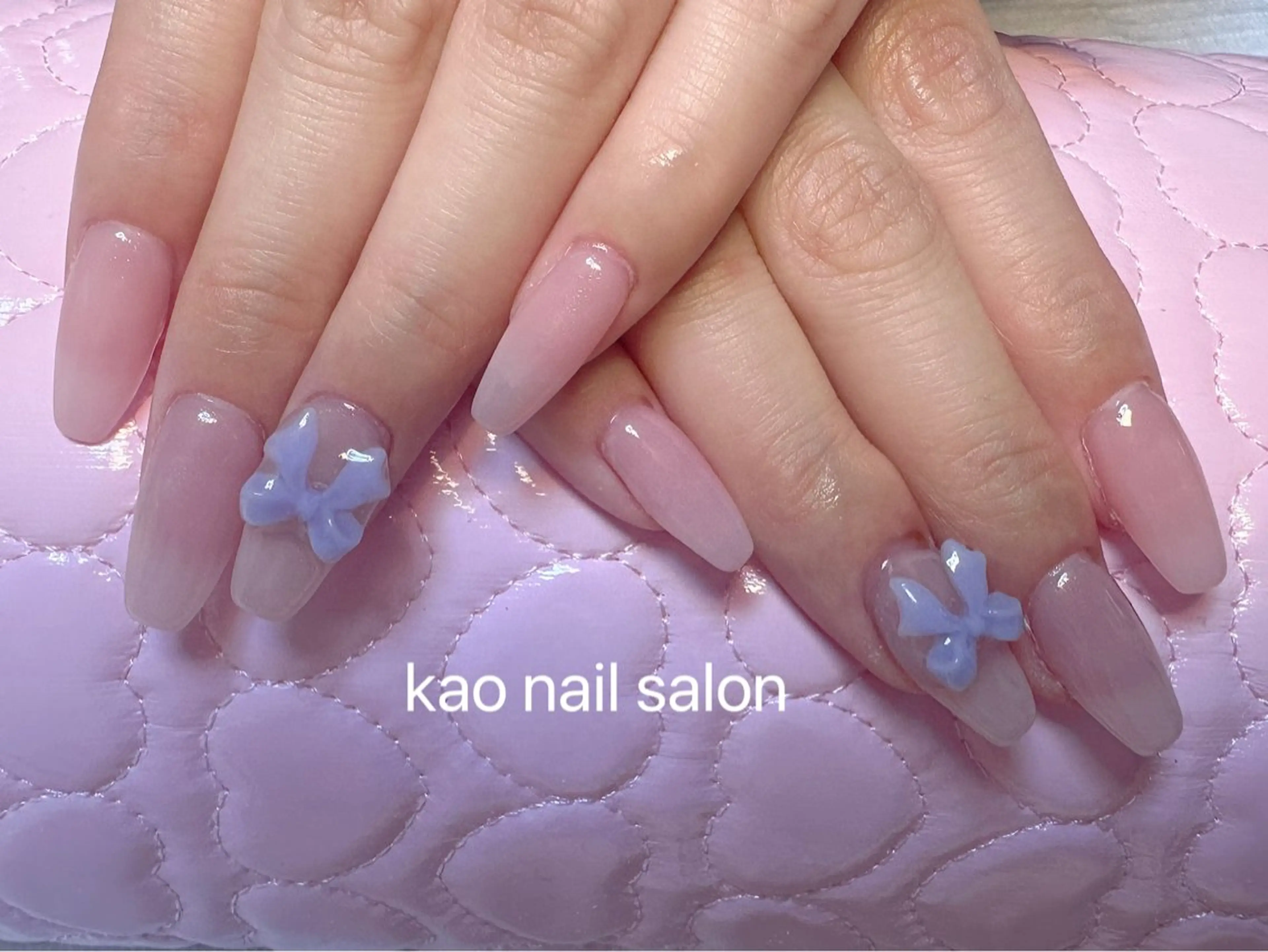 ネイル ネイルチップ ハンドネイル kao nail マグネット/長さだしのネイルデザイン