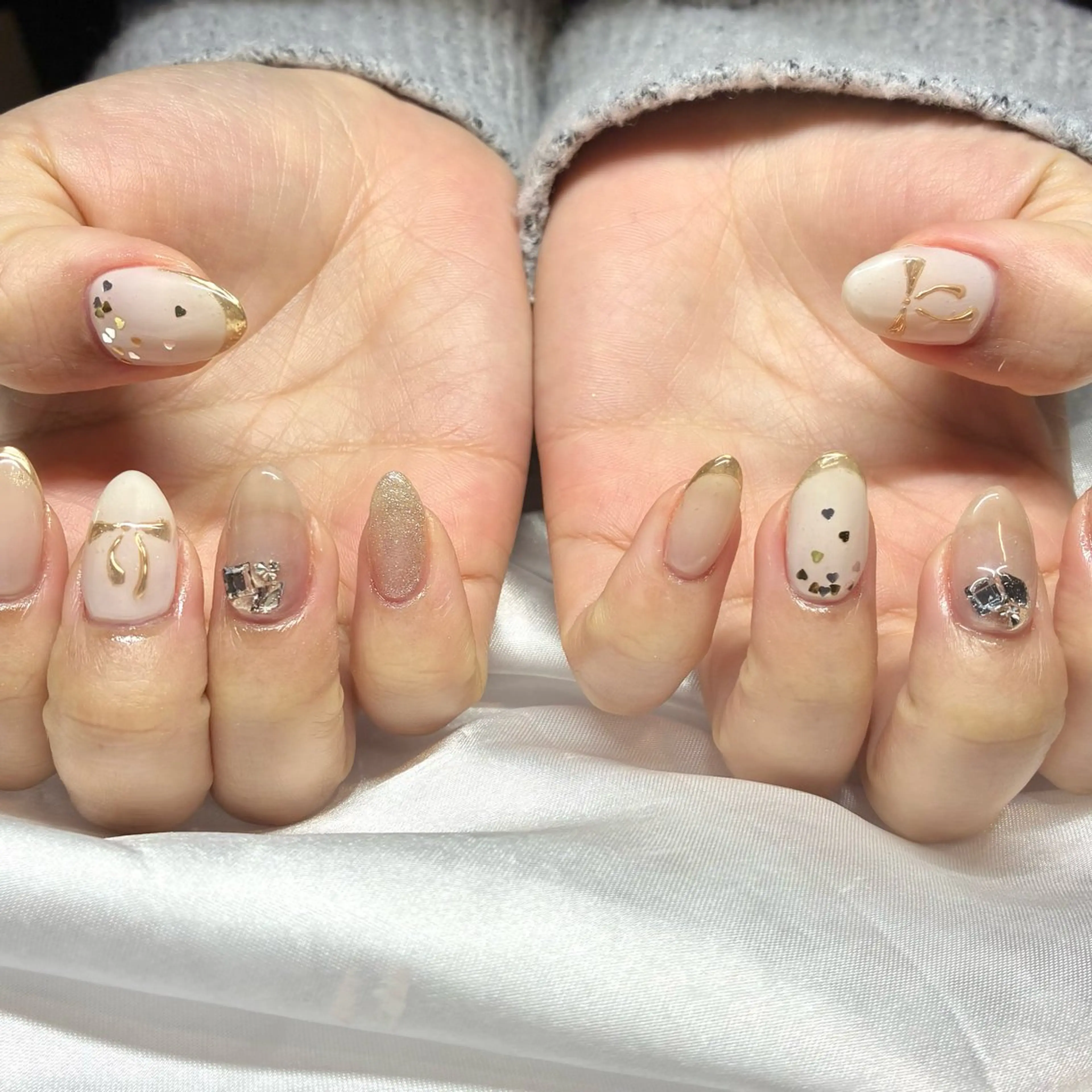 ネイル ハンドネイル Nail ヌシん家 AKANEのネイルデザイン