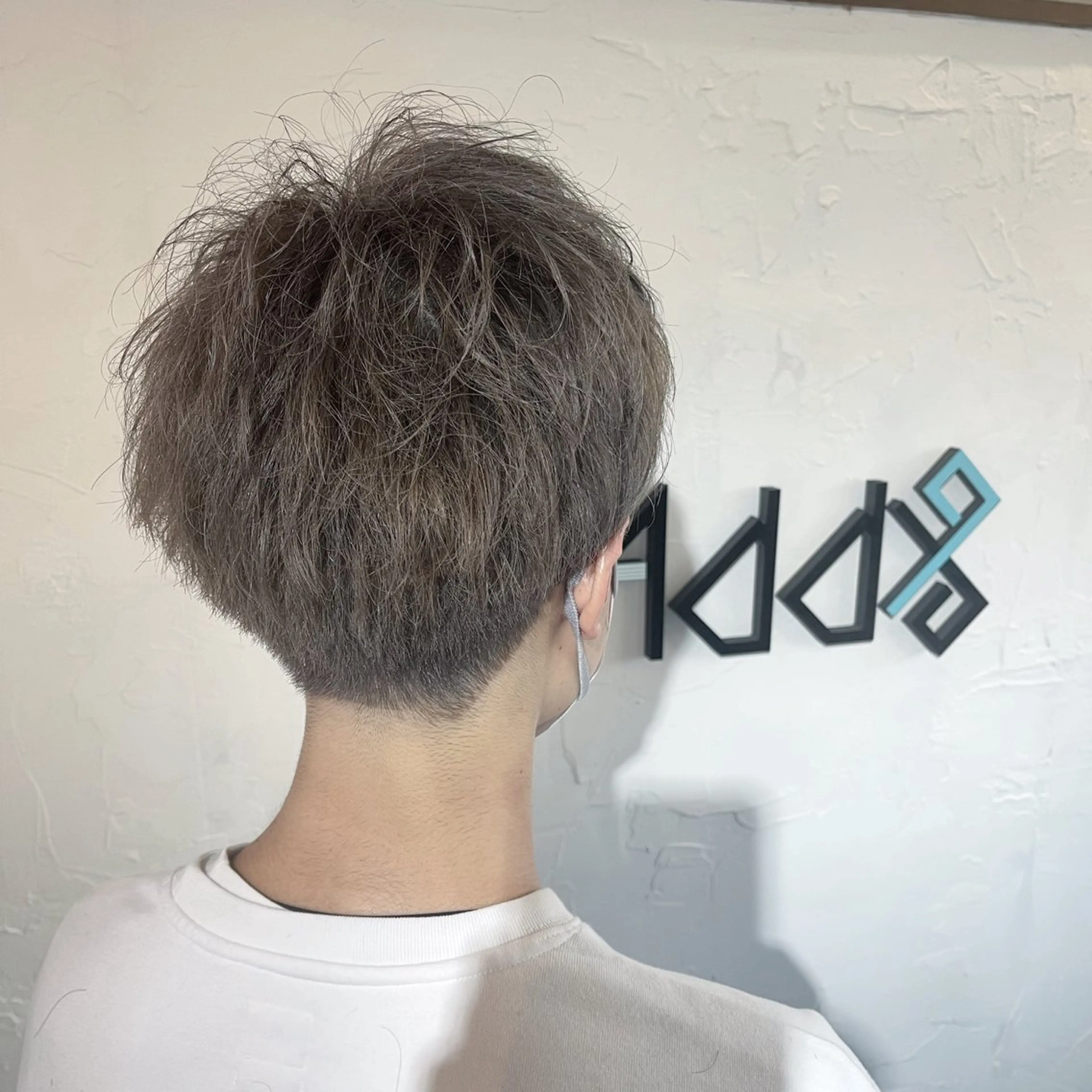 ショート カラー パーマ ヘアアレンジ メンズ カット ヘアカラー トリートメント Add9 柳田健登のヘアスタイル