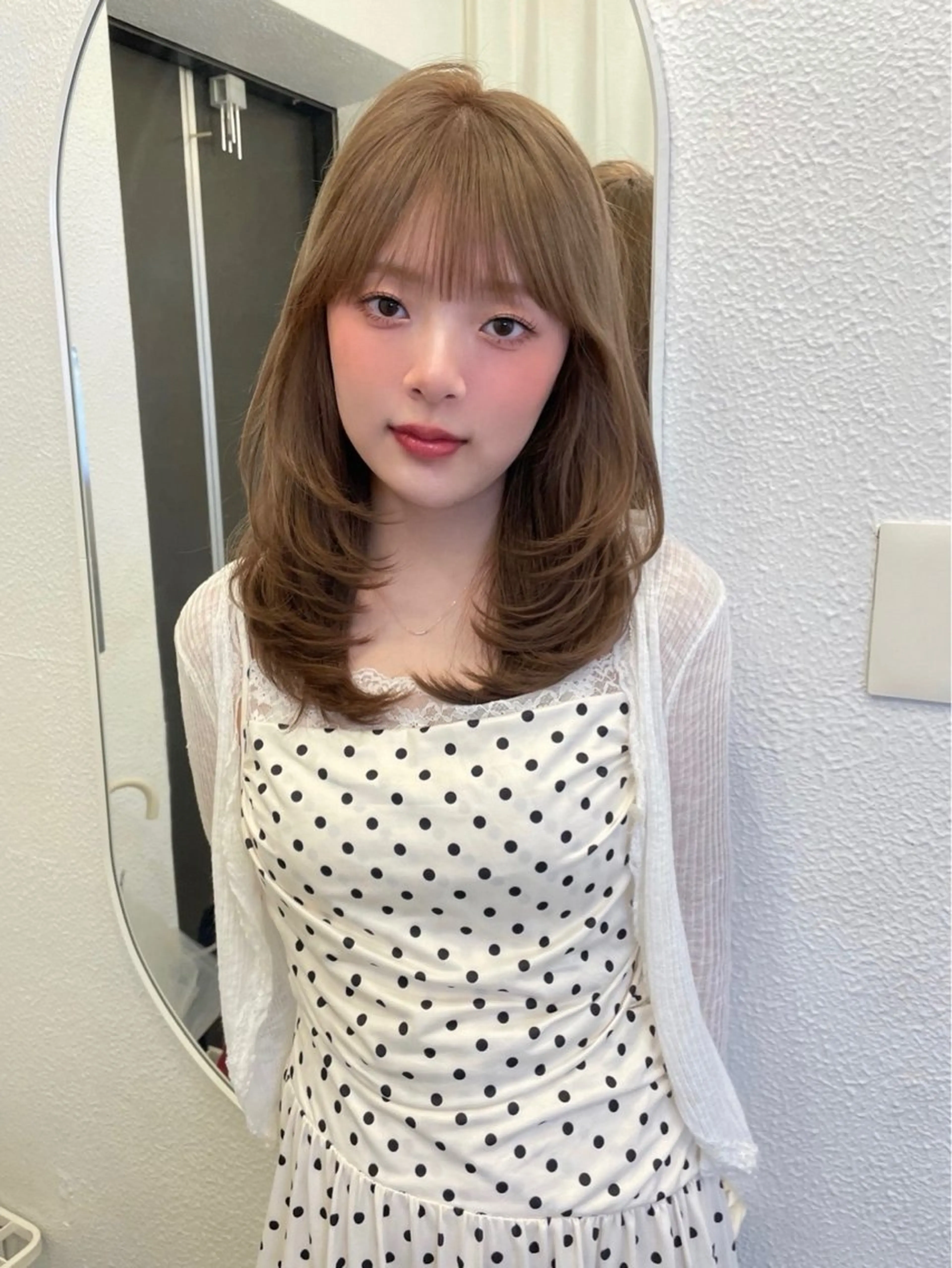ミディアム 髙杉 心のヘアスタイル