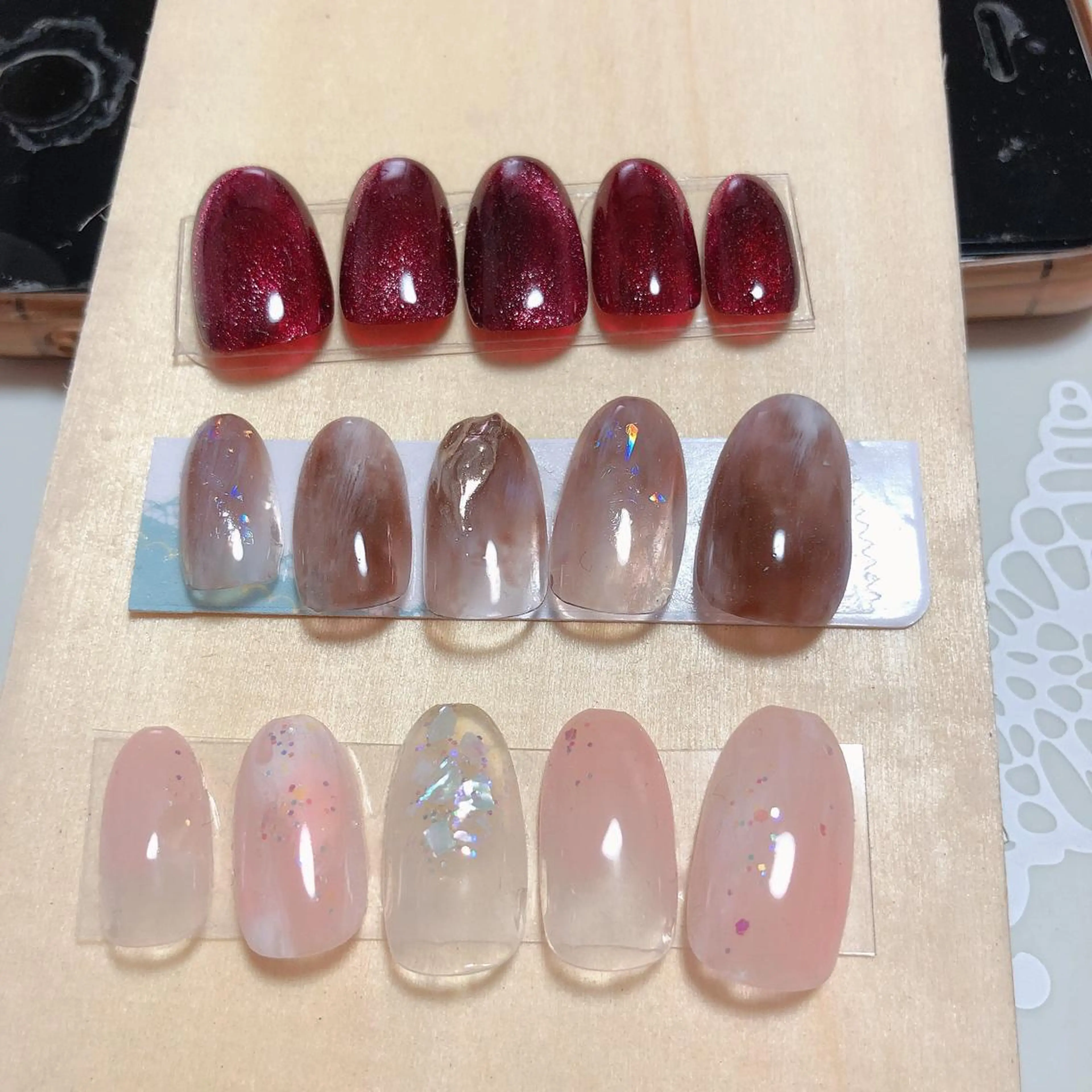 ネイル シンプルネイル ストーンネイル RAN nail 〜ランネイル〜所属・RAN nailのネイルデザイン