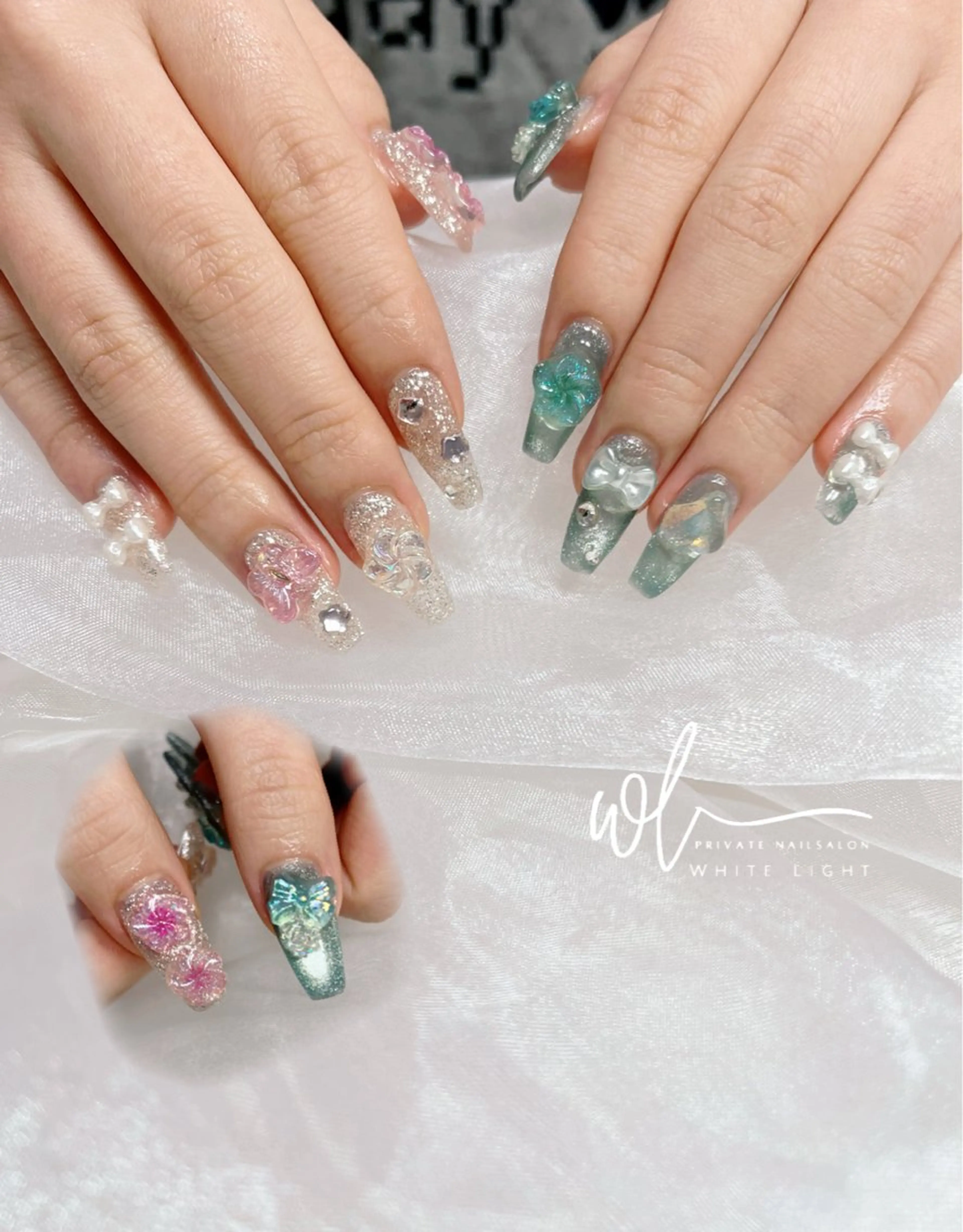 ネイル ワンカラーネイル ハンドネイル プライベートサロン WhiteLightのネイルデザイン