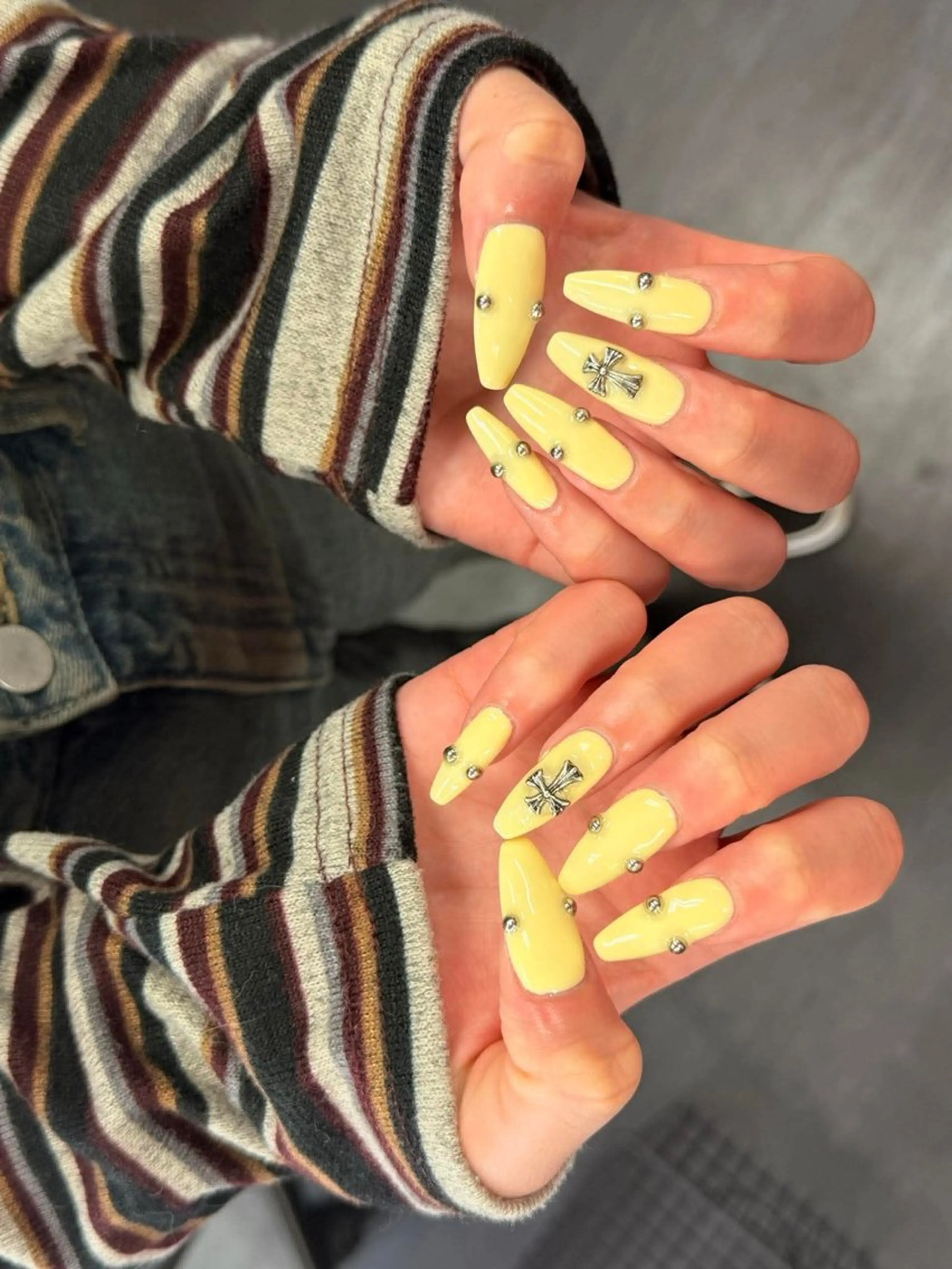 ネイル 韓国ネイル 持ち込み ニュアンスネイル ネイルチップ ハンドネイル Tini ANA.CHUOのネイルデザイン