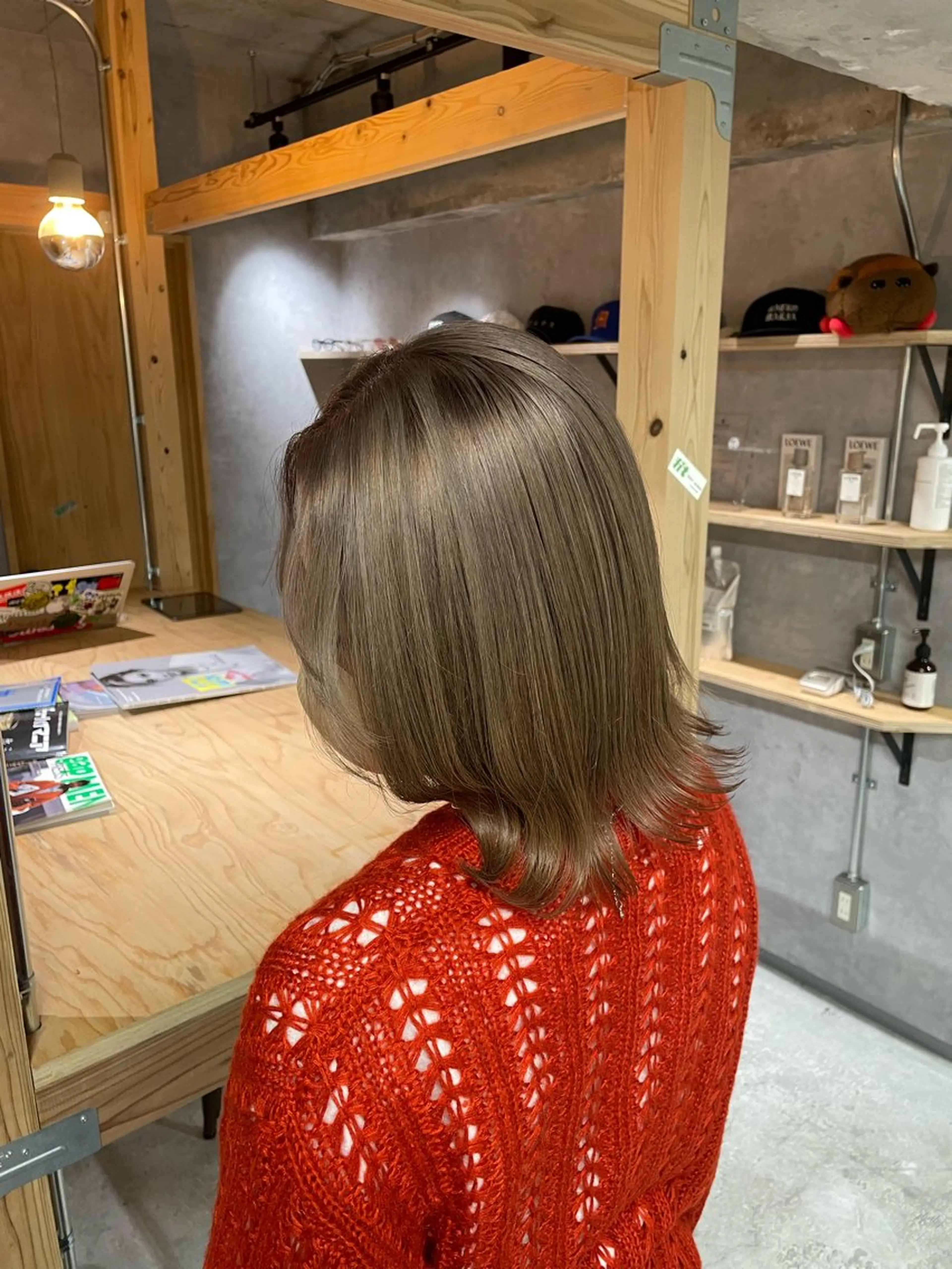 カラー 大西 翔のヘアスタイル