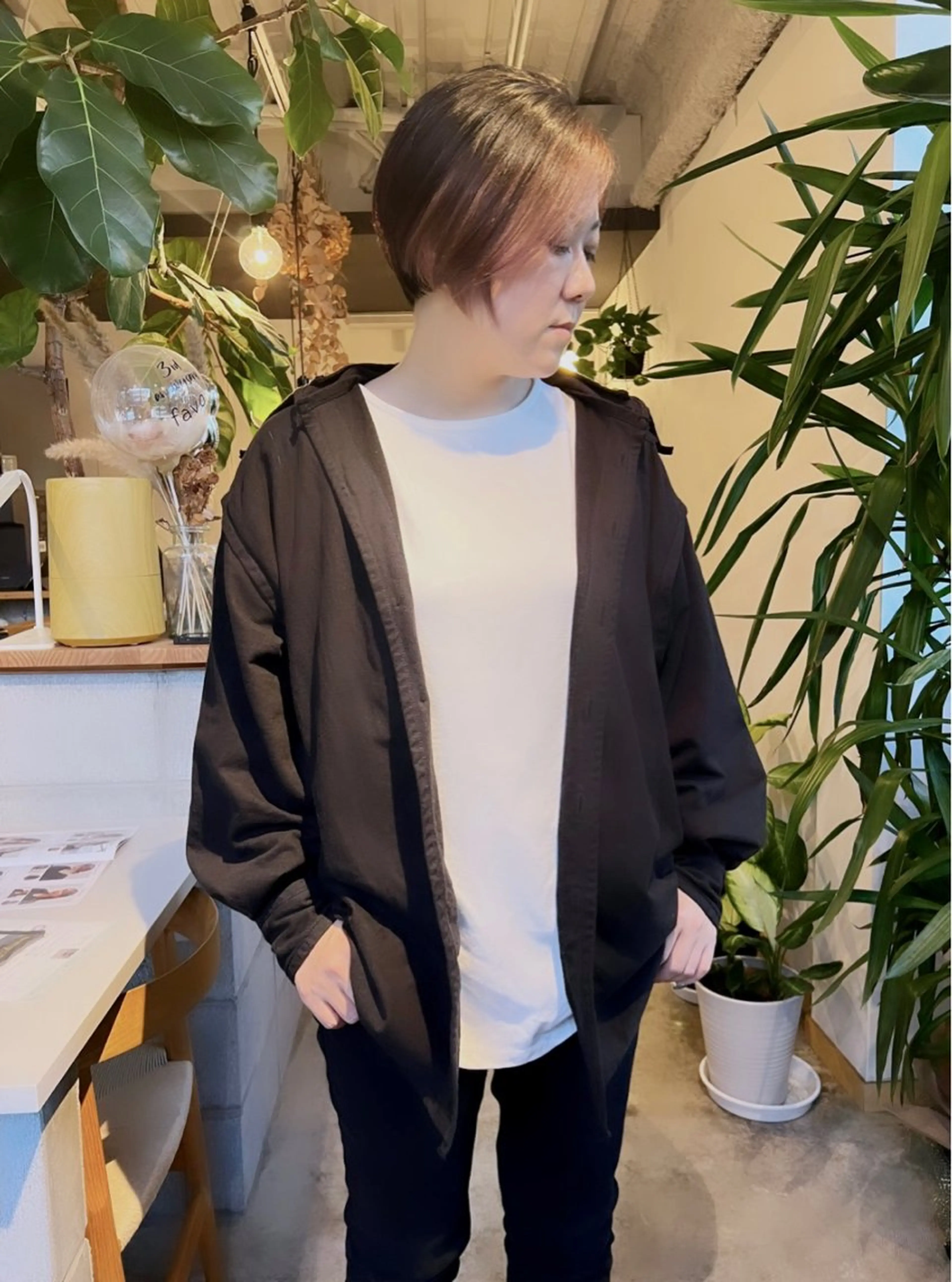 ショート カラー tocca hair & treatment 茨木所属・ノサカ ミワコのヘアスタイル