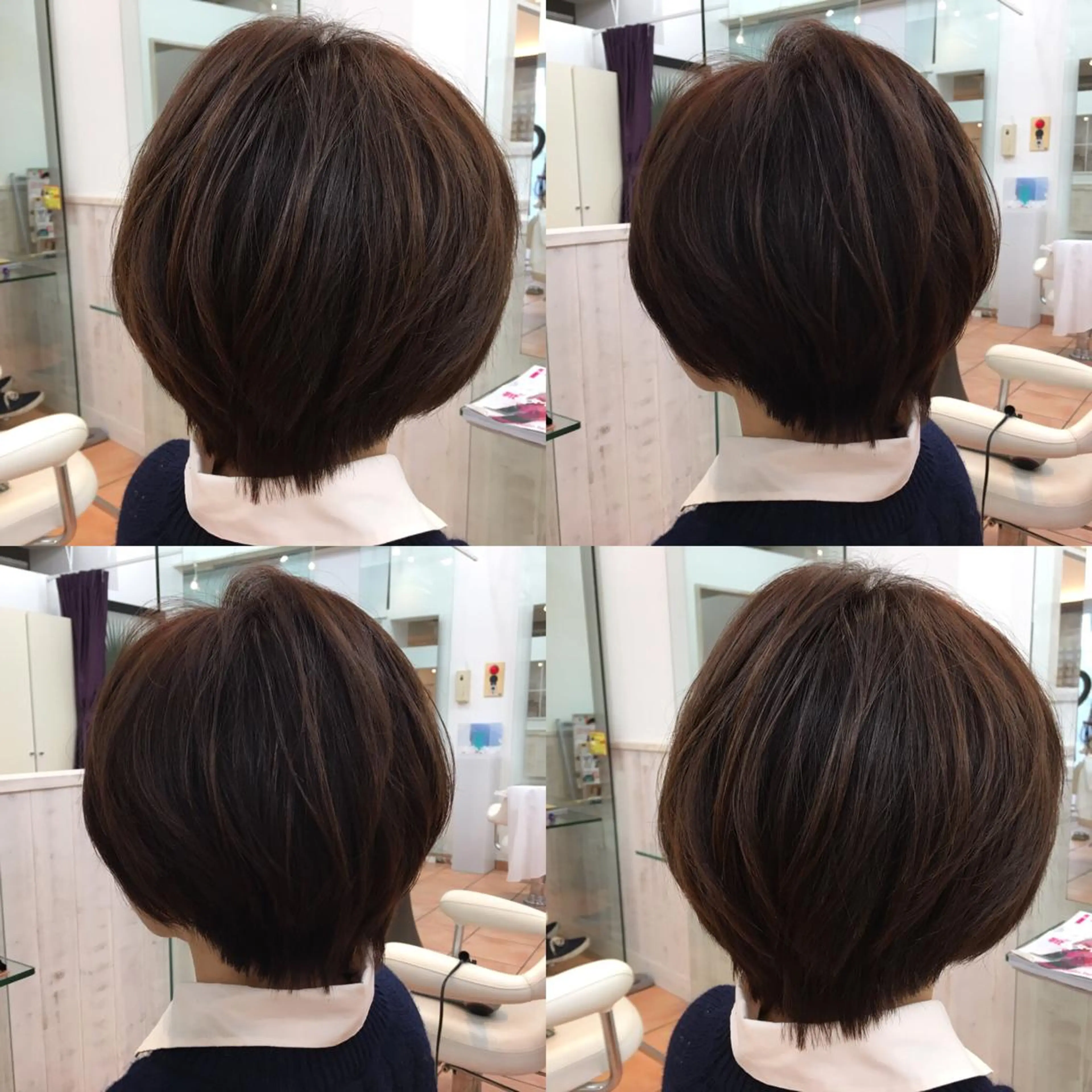 ショート 髪質改善 Blumeのヘアスタイル