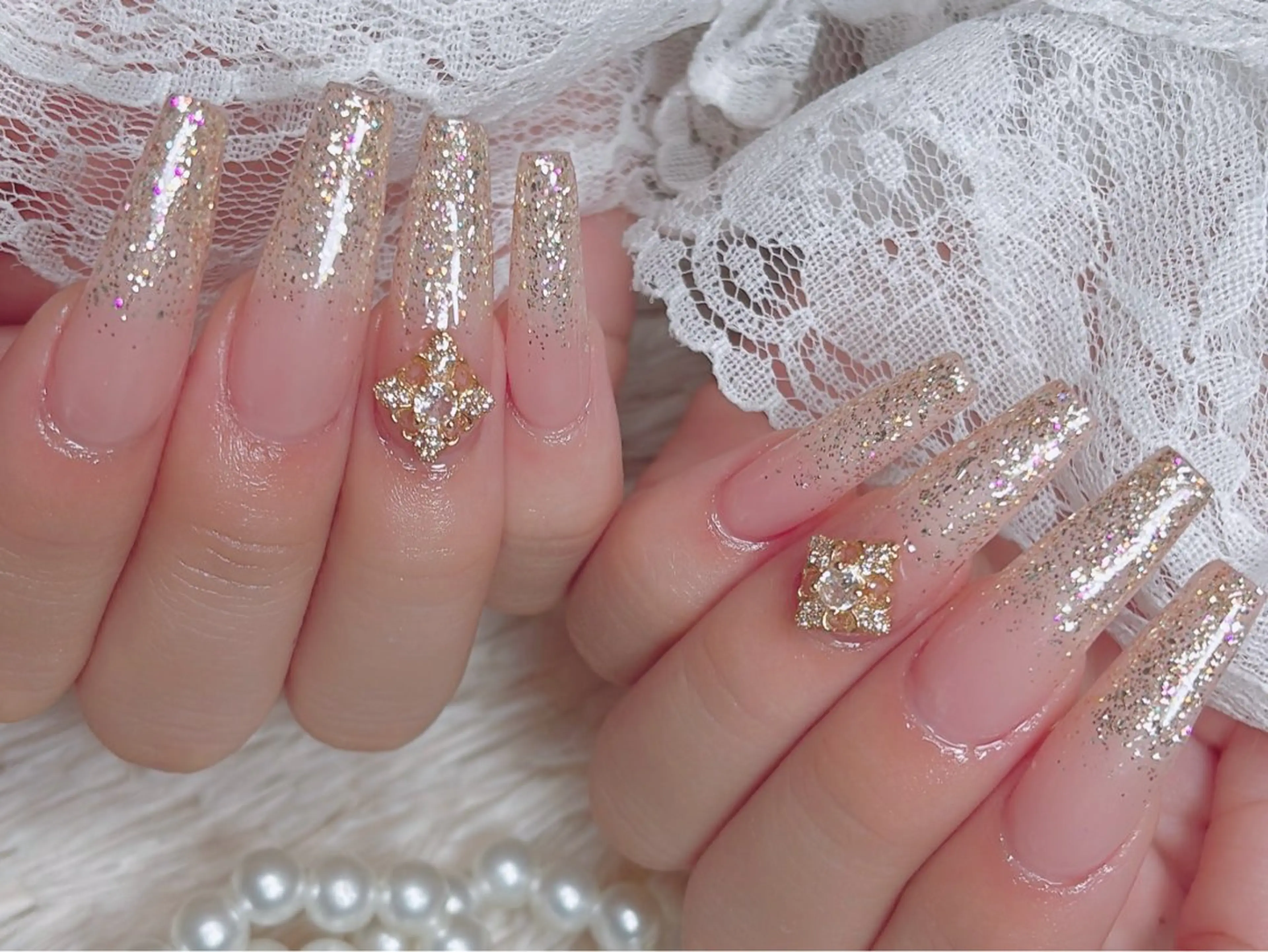 ネイル ハンドネイル RiLion💗 Risa🦋💜のネイルデザイン