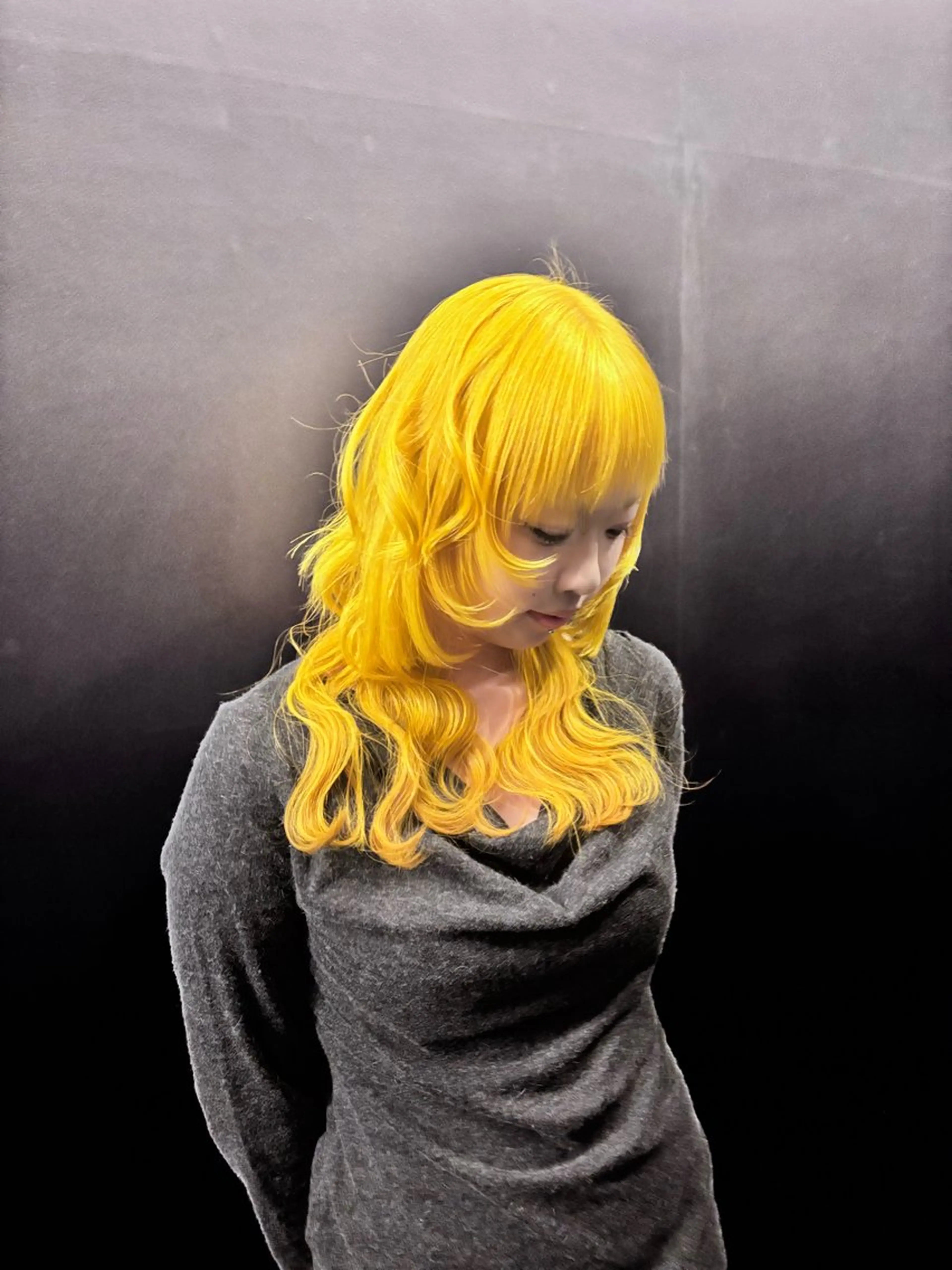 ミディアム カラー ヘアアレンジ ヘアカラー トリートメント 🎀モテ暖色× エクステ🎀あかりのヘアスタイル