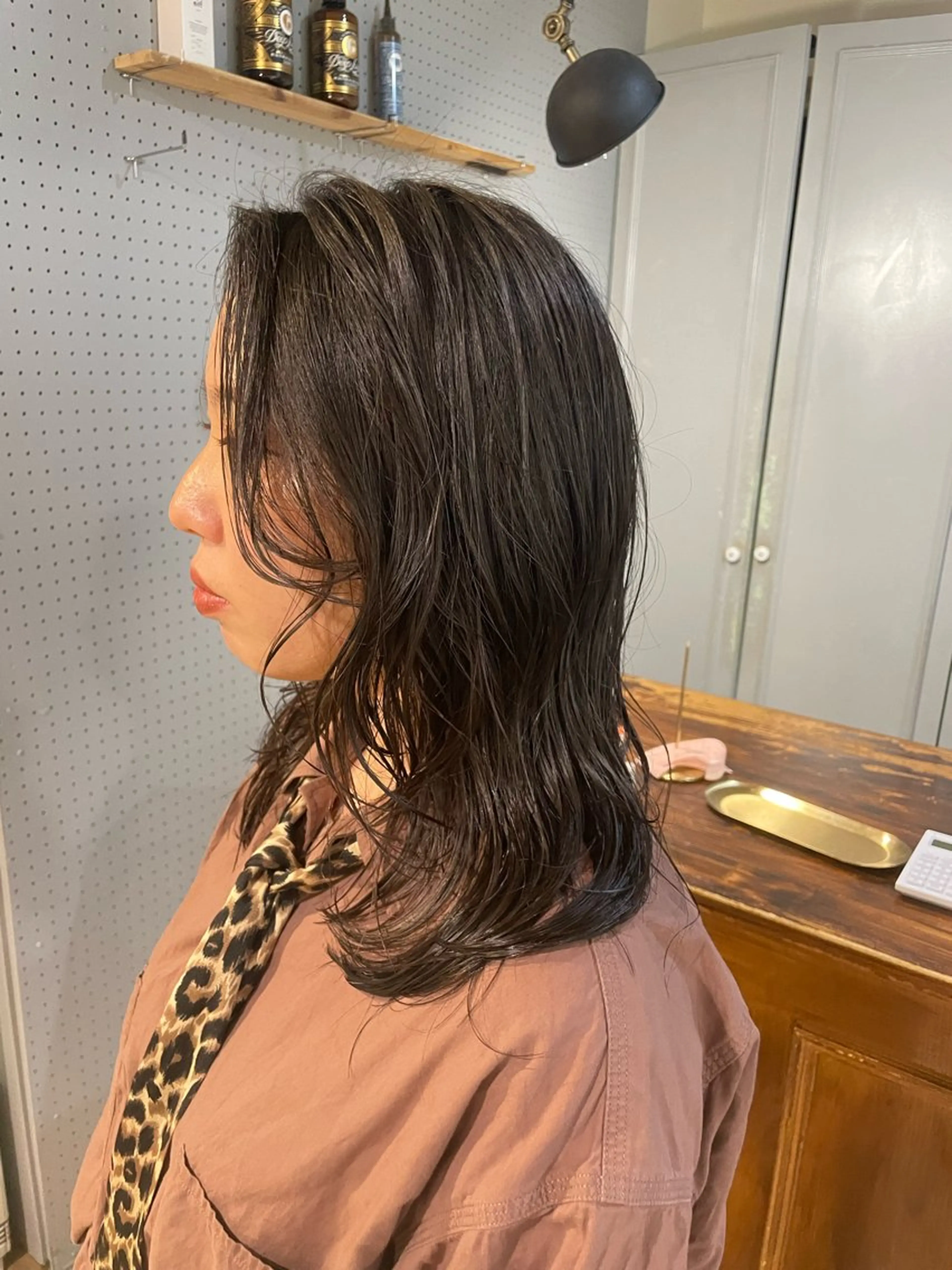 ミディアム パーマ カット パーマ 🤩噂のMr.髪ポジ ティブ®️yu🤩のヘアスタイル