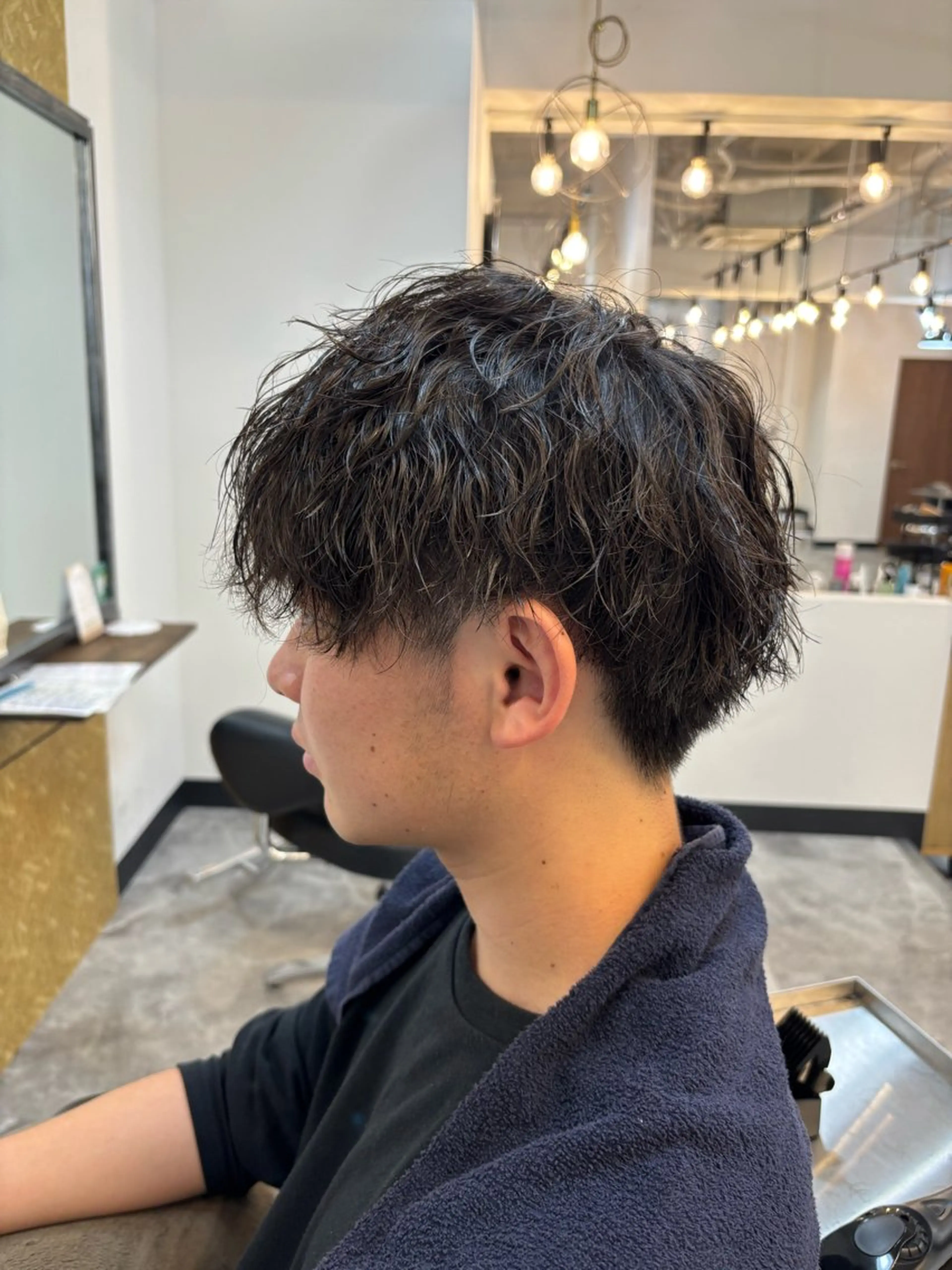 パーマ メンズ特化‼️ miyu-︎💕︎のヘアスタイル