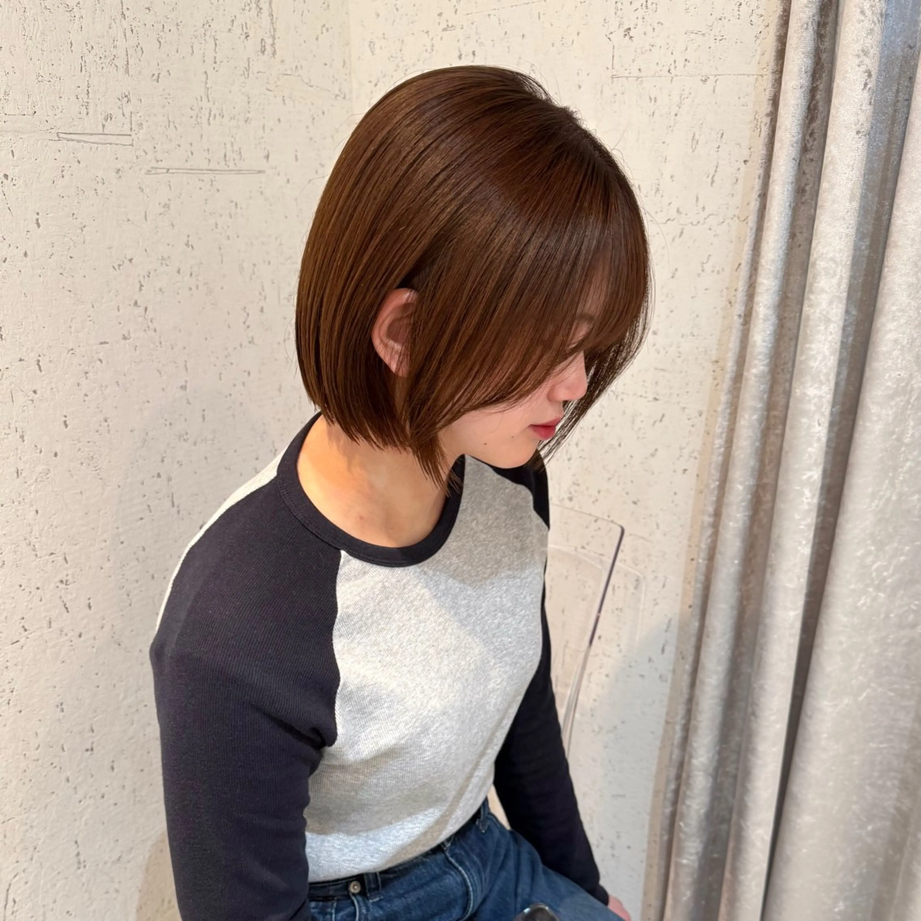 ショート カラー パーマ カット ヘアカラー 縮毛矯正 トリートメント mai / linoah˚✧のヘアスタイル