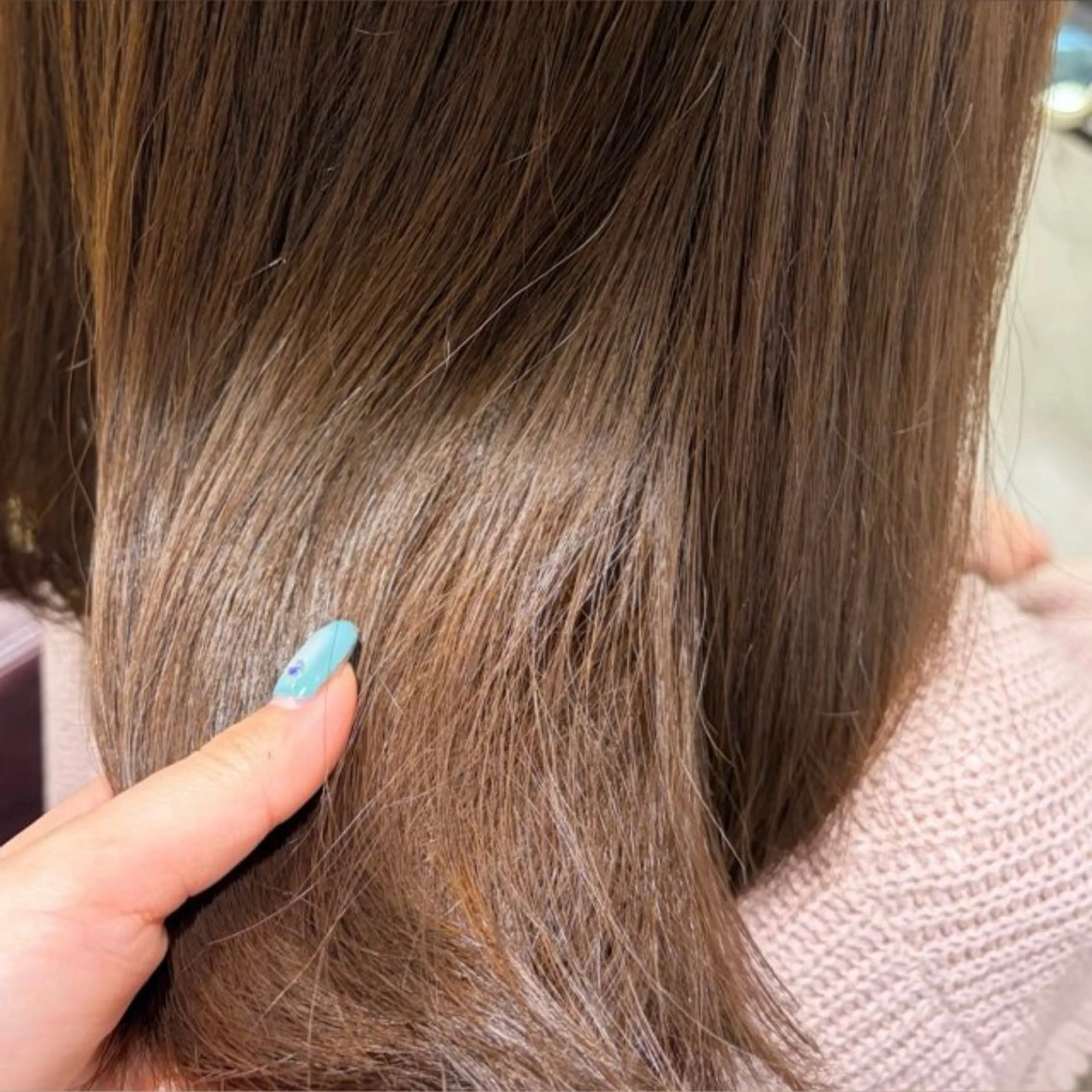 カラー 🌸奈那美🌸 韓国ヘア/透明感のヘアスタイル