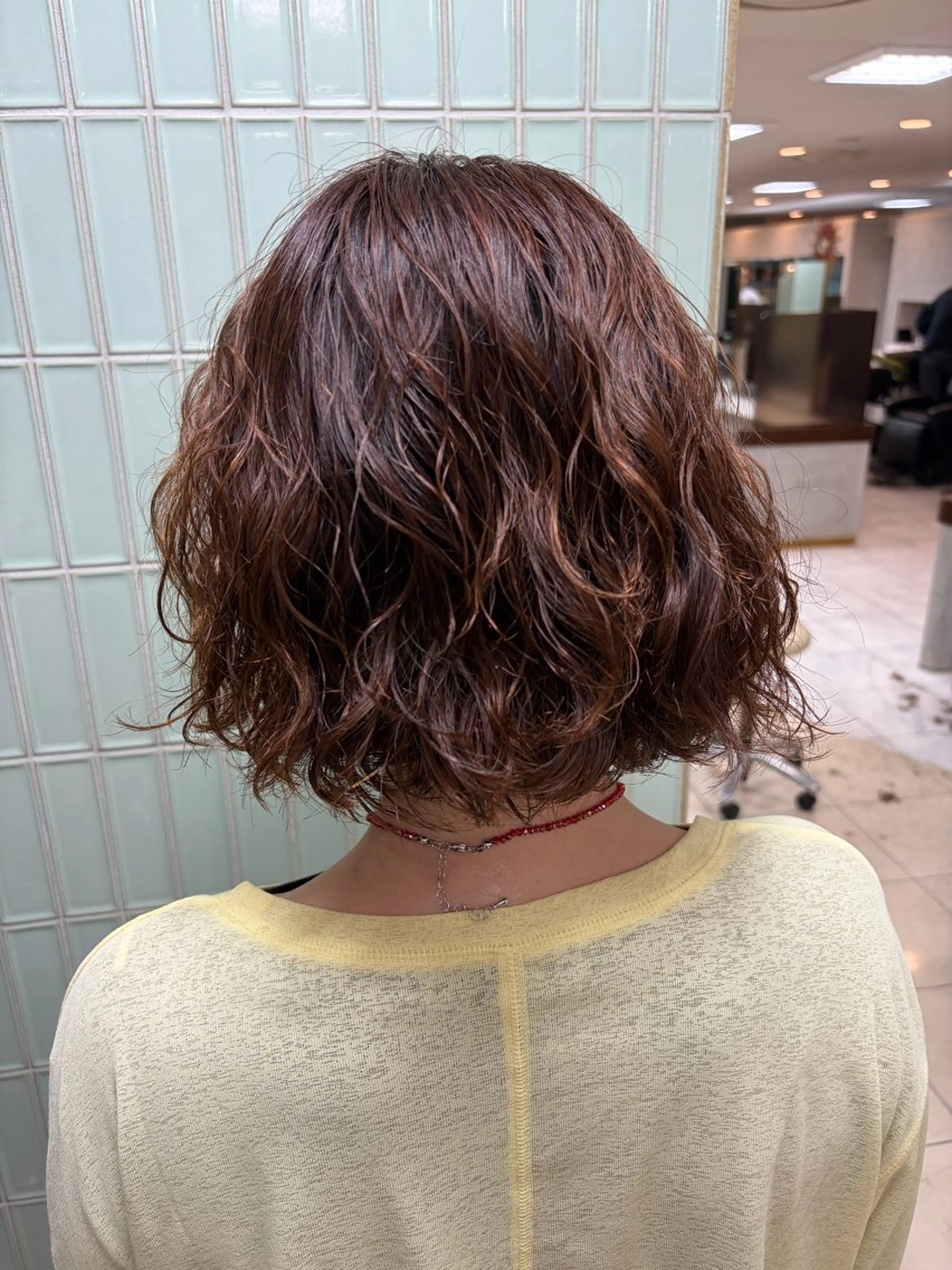 パーマ 佐藤 千夏のヘアスタイル