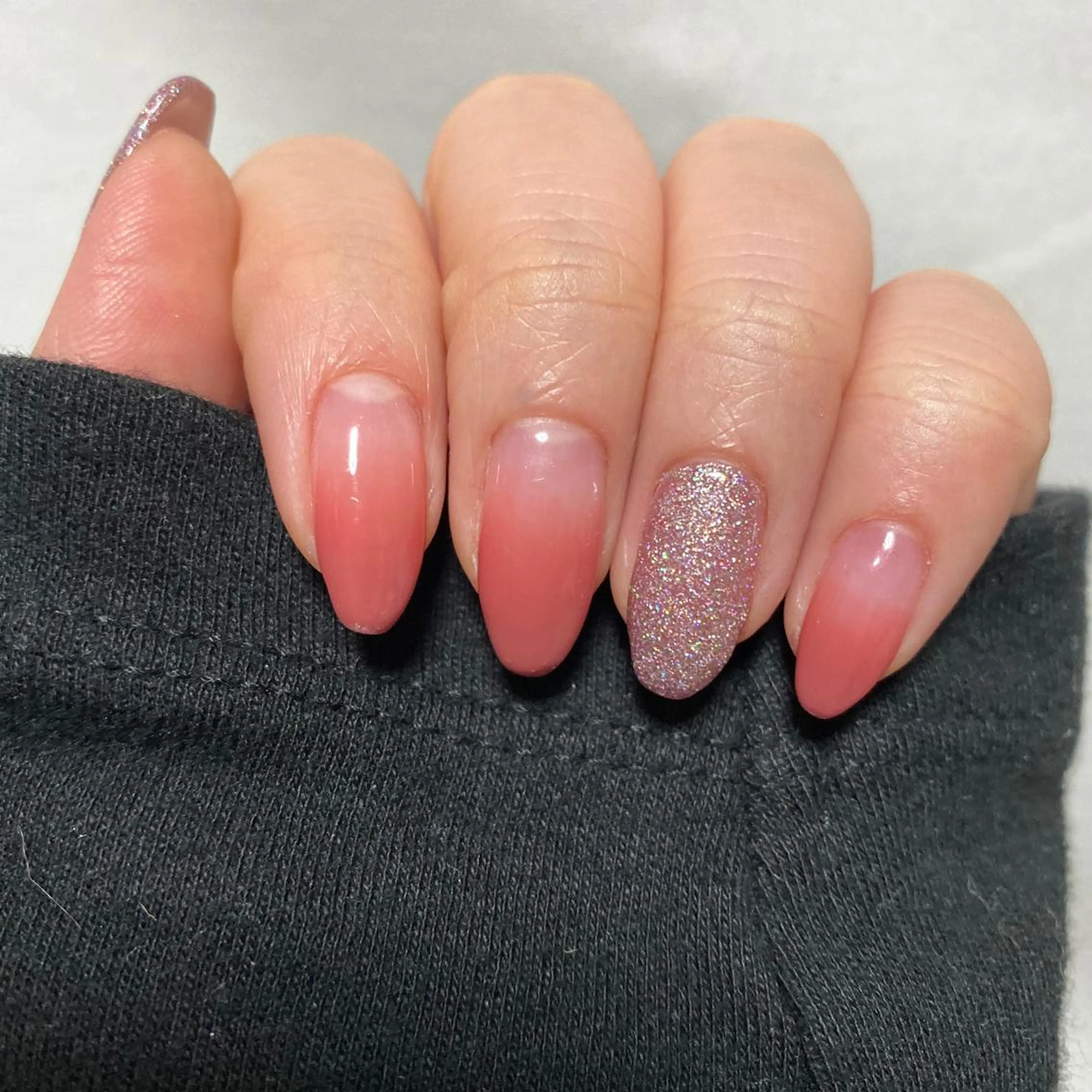 ネイル ラメ(グリッター) Re:Smil所属・☺︎ NOZOMI☺︎のネイルデザイン