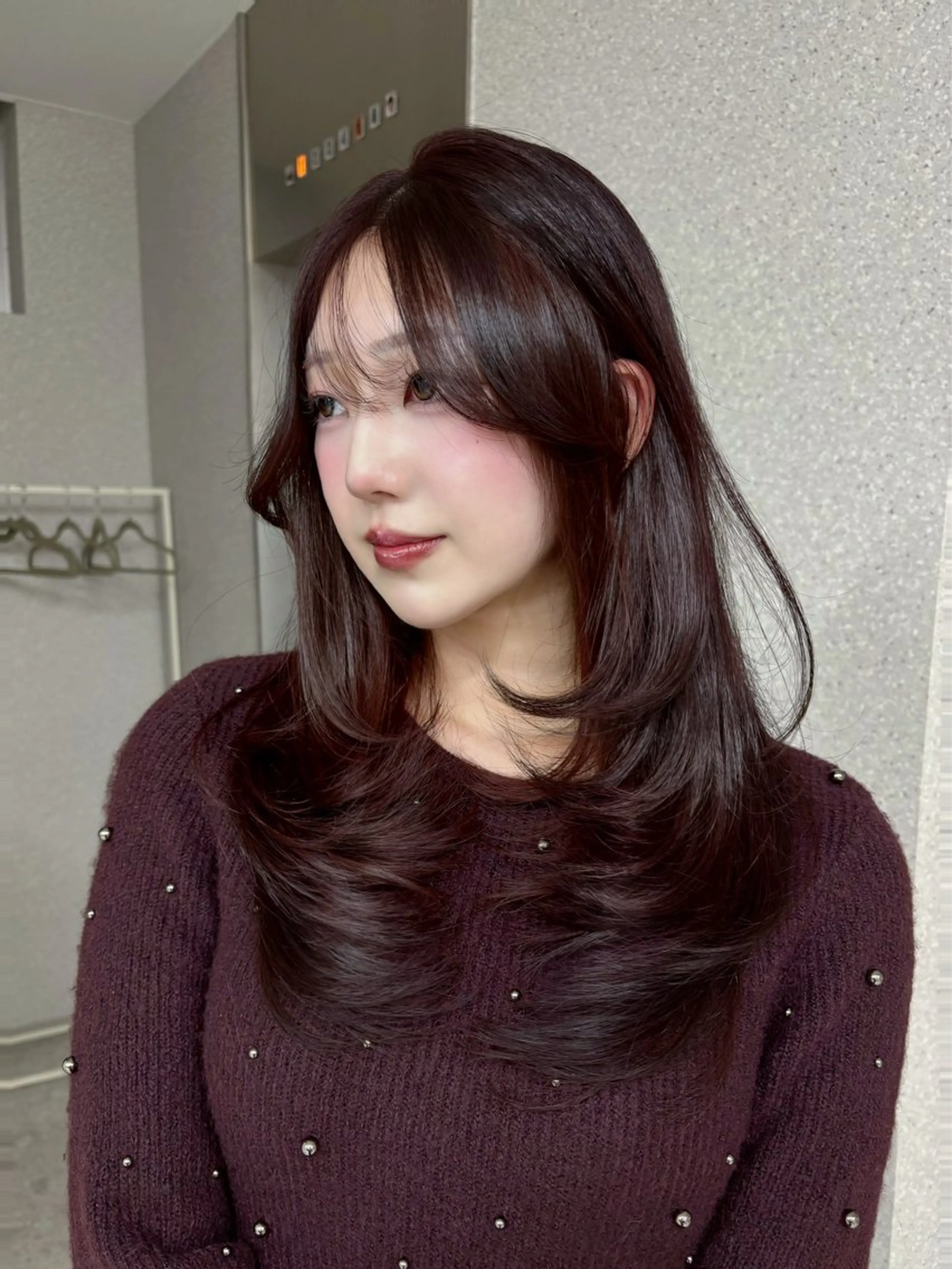 ロング カラー ヘアアレンジ ブリーチ 透明感カラー ブリーチなしカラー トリートメント カット ヘアカラー トリートメント 艶カラー￤モテヘア￤ まなみ🎀💞のヘアスタイル