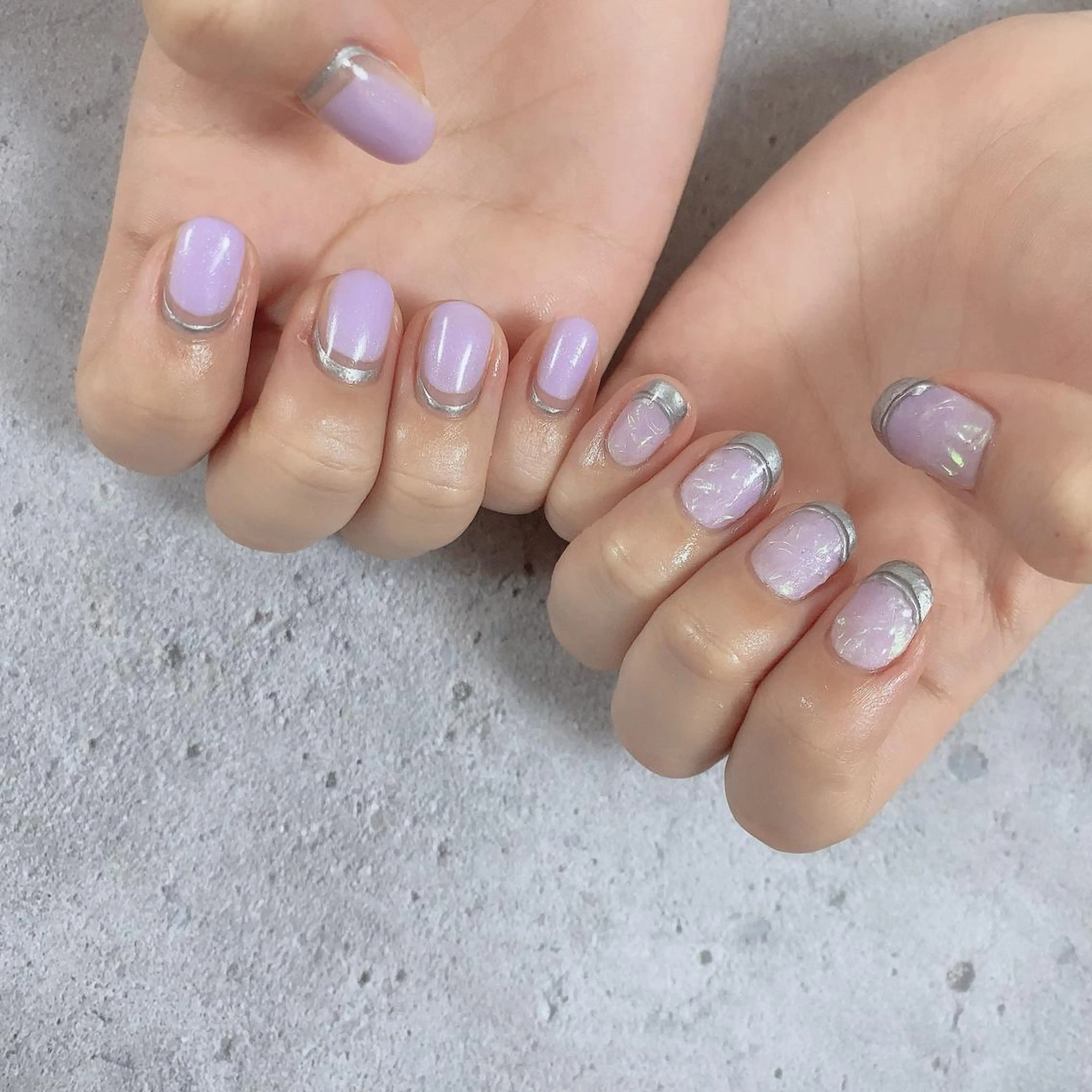 ネイル ミラーネイル SOL NAILのネイルデザイン