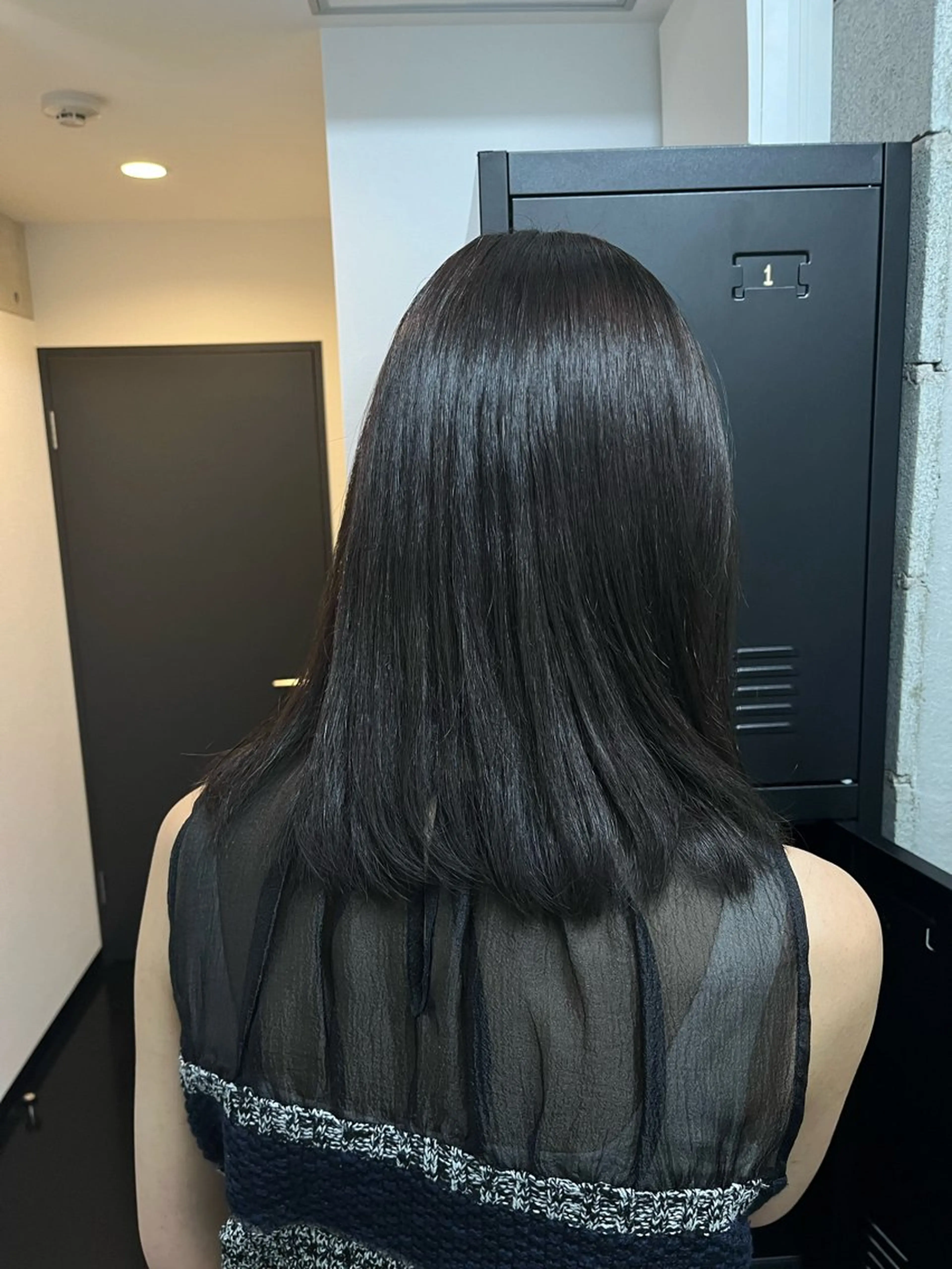 セミロング 薬院/駅近/ カラーモデル/募集中のヘアスタイル