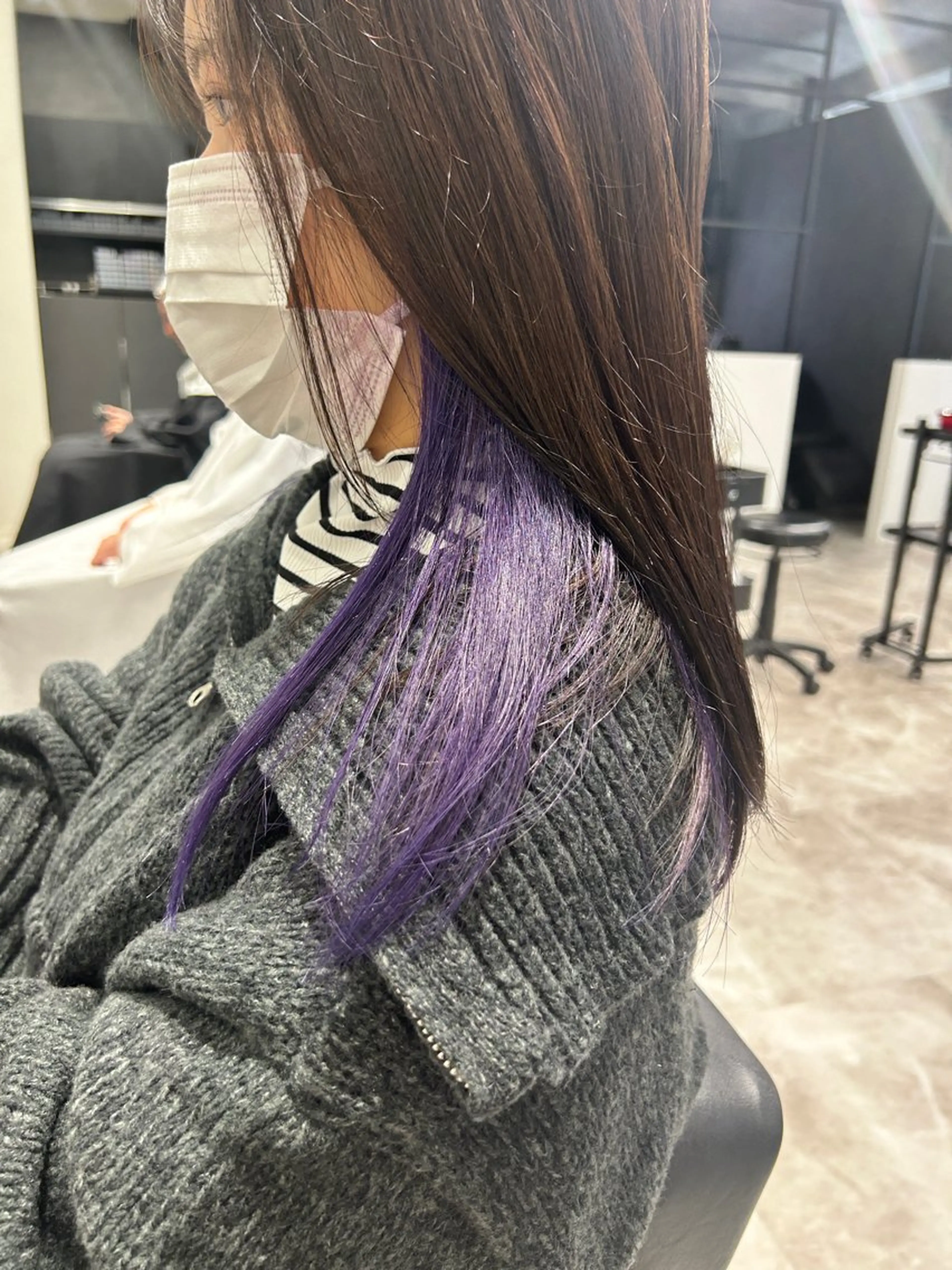 カラー 河野いずみ レイヤー/ボブ 🤍のヘアスタイル