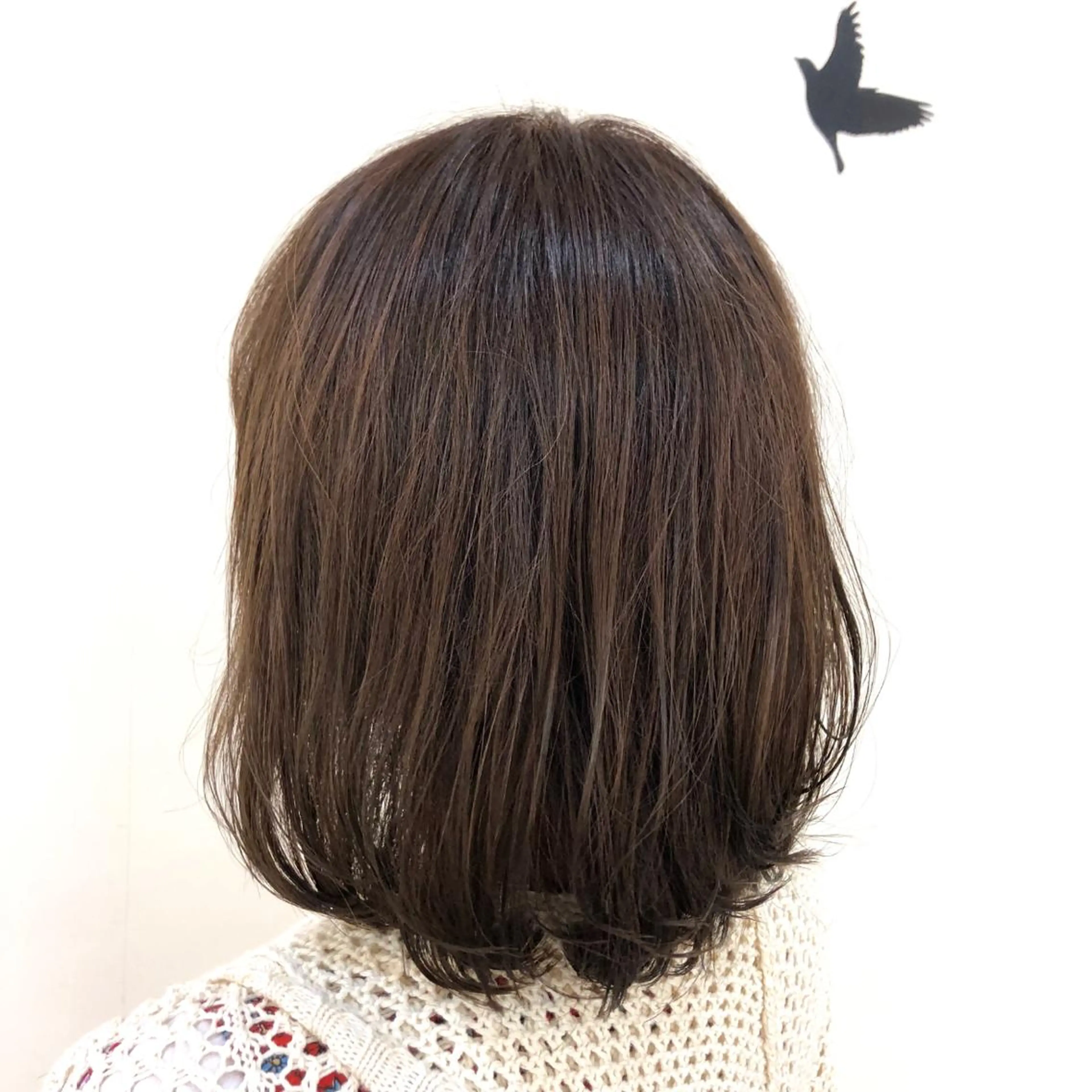 ミディアム カラー アッシュ ベージュカラー ブリーチ ブリーチなしカラー トリートメント これた🧸ヘアメ職人 ♡髪質改善♡カラーのヘアスタイル
