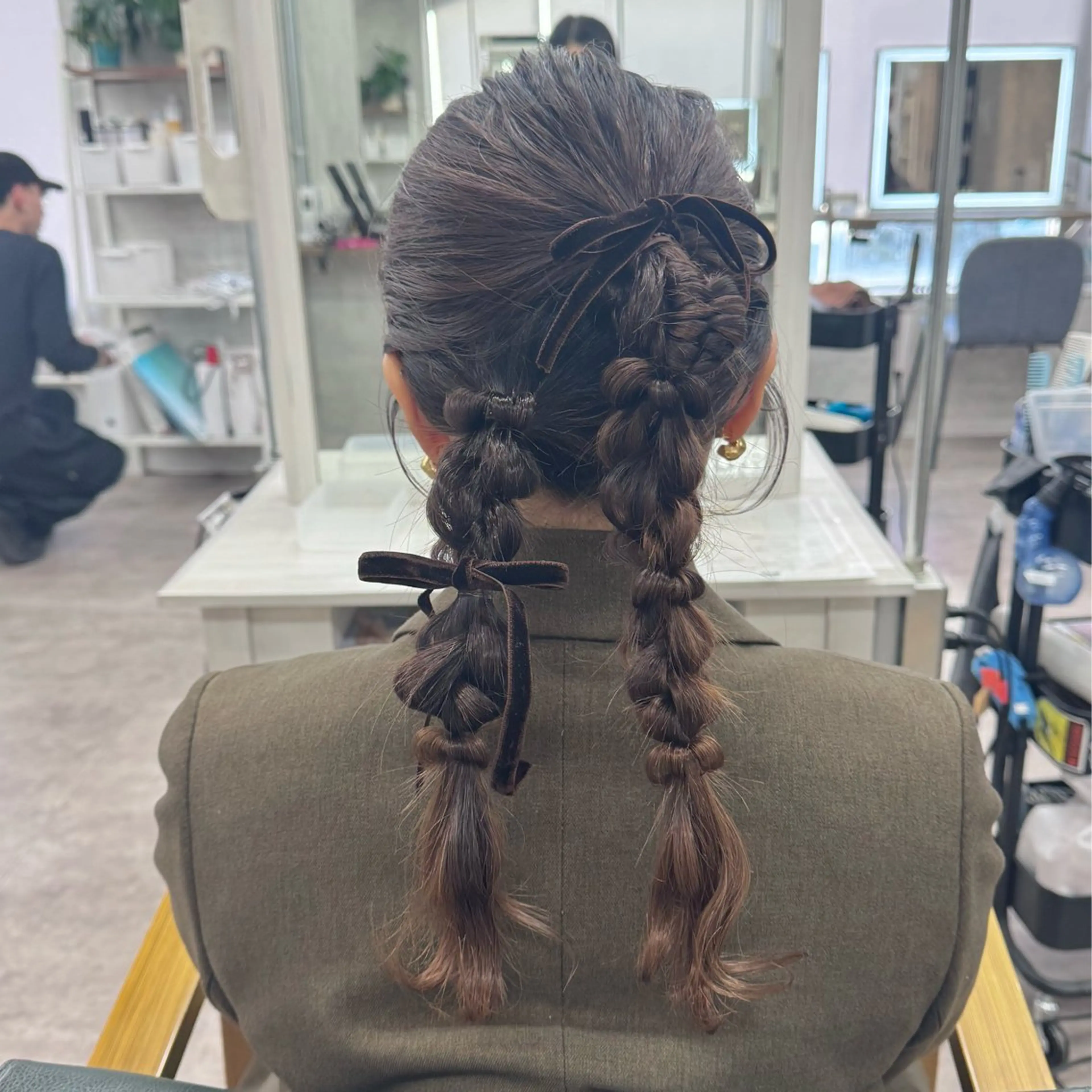 ロング ヘアアレンジ JUNSHIN🦋 ヘアセット／カラーのヘアスタイル