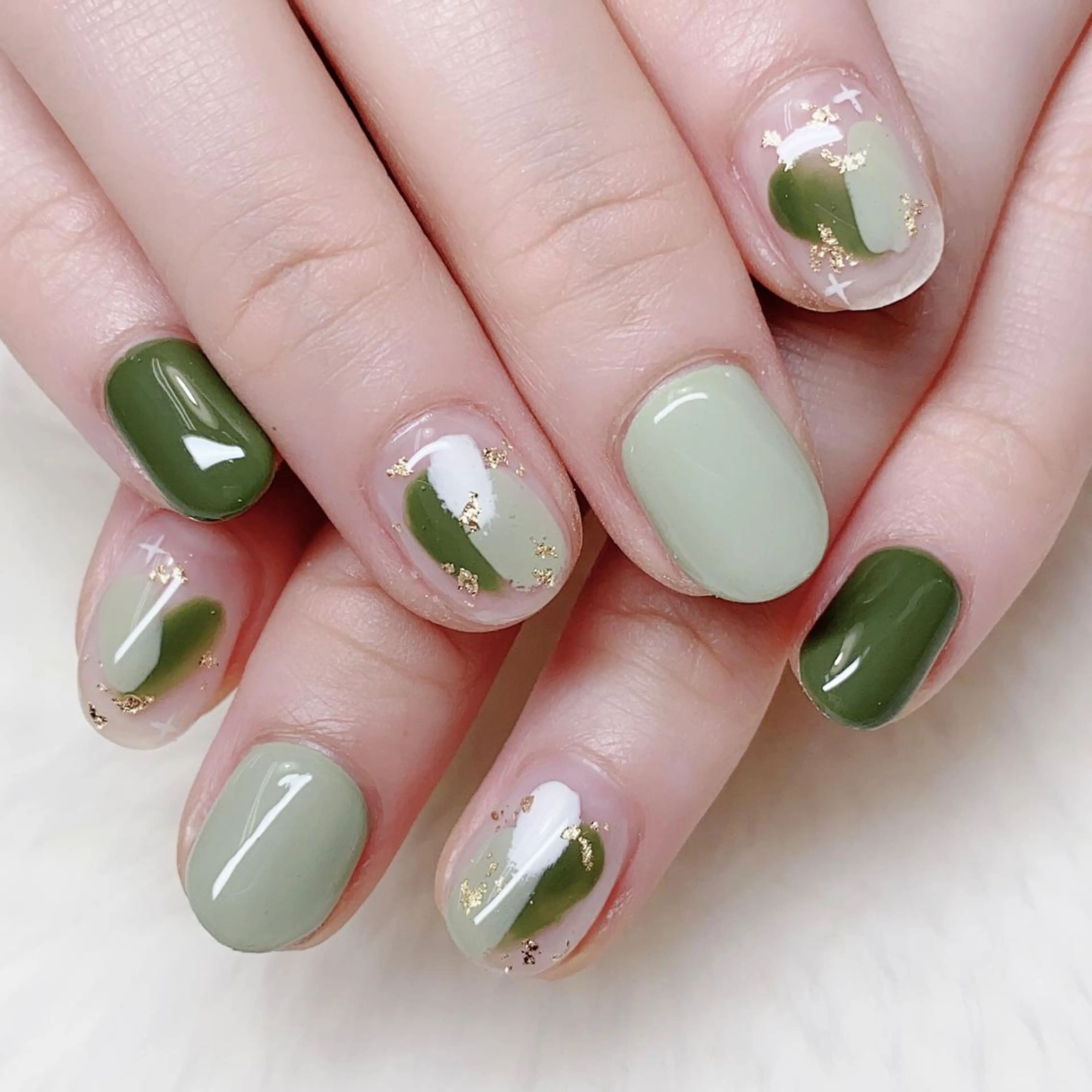 ネイル アートネイル ジェルネイル ニュアンスネイル パラジェル NAIL by STARry 川口のネイルデザイン
