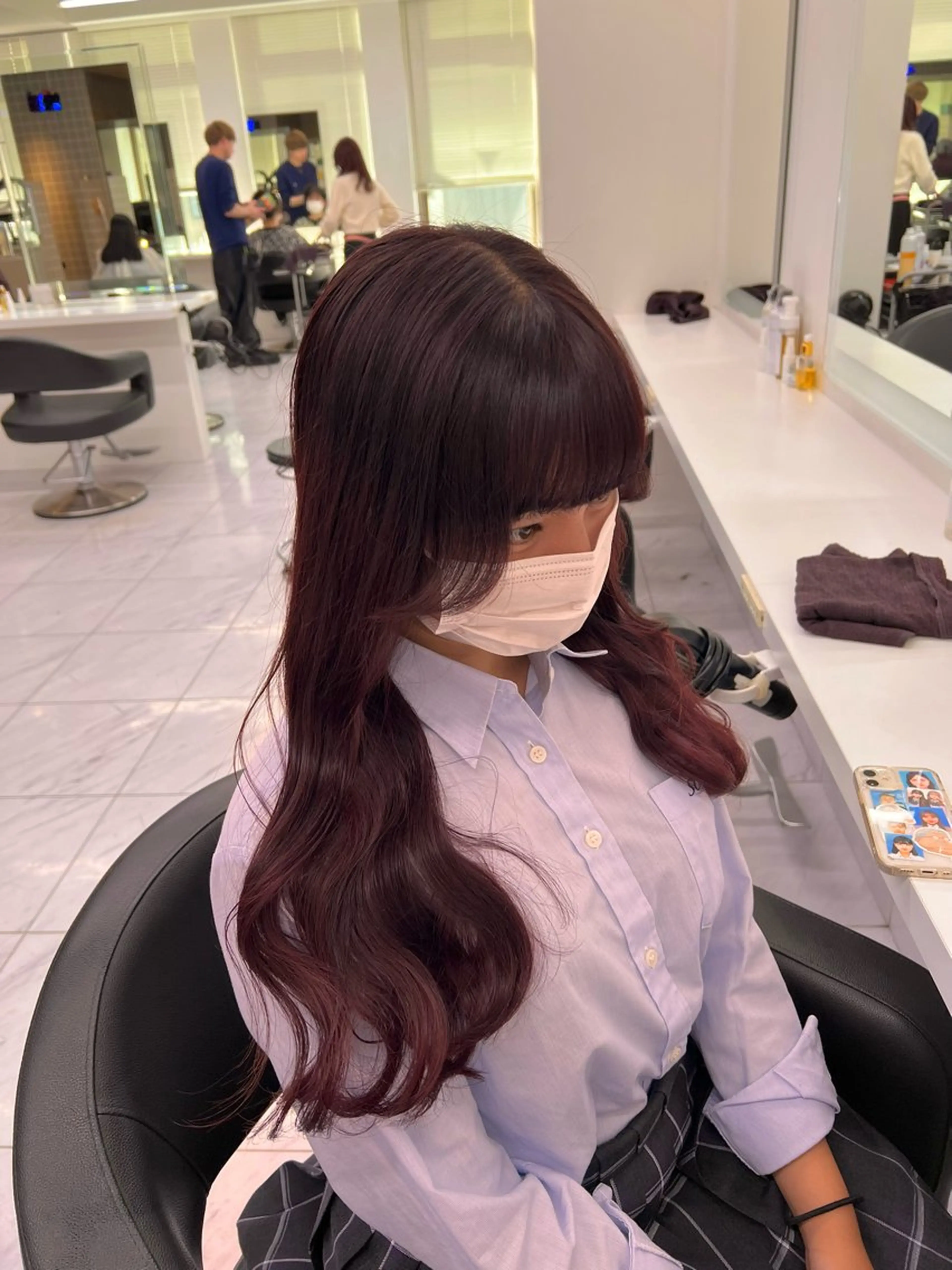 ロング カラー 💖札幌カラー 指名No.1💖玲奈のヘアスタイル