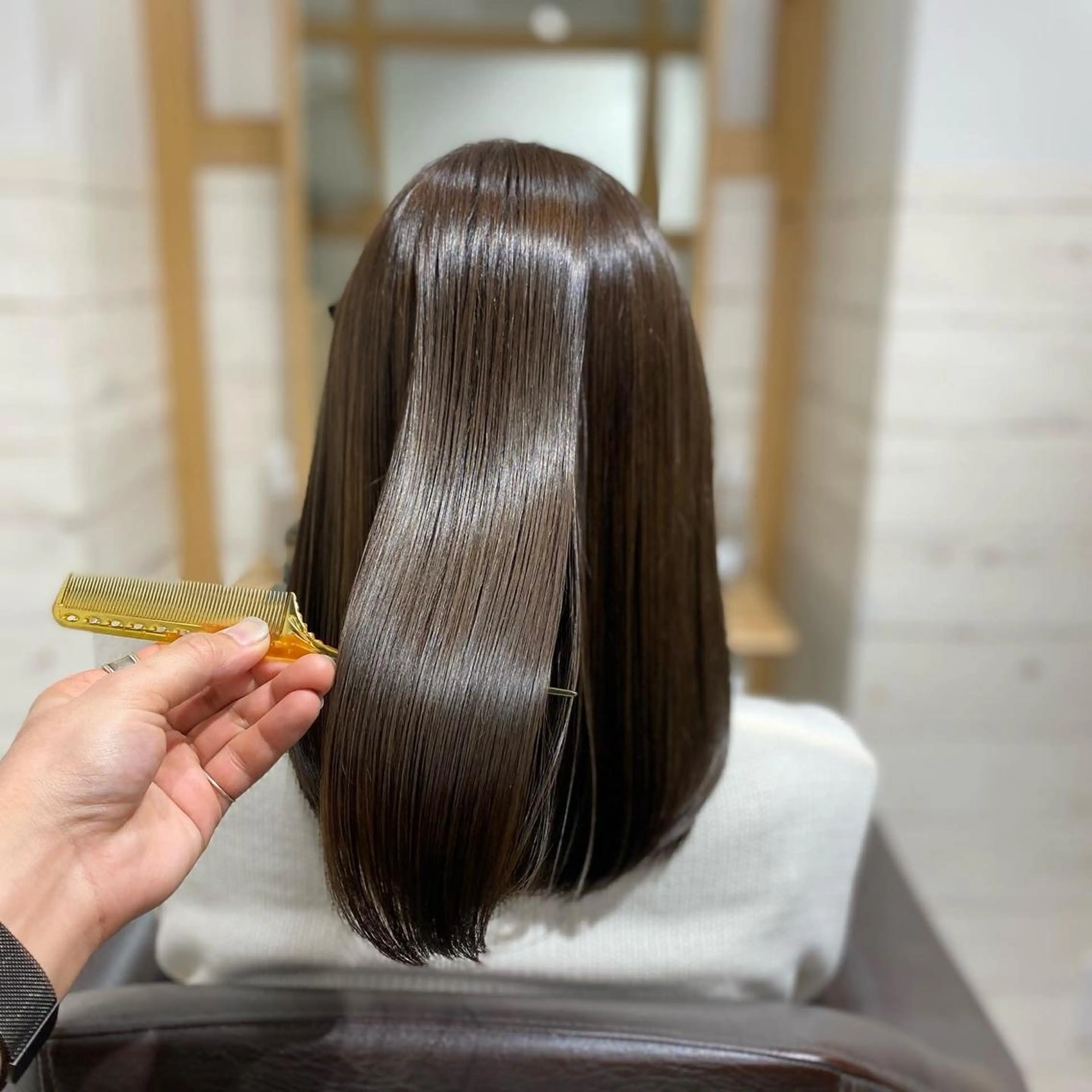 ミディアム カラー ✨髪質改善特化✨ HAJIMEのヘアスタイル