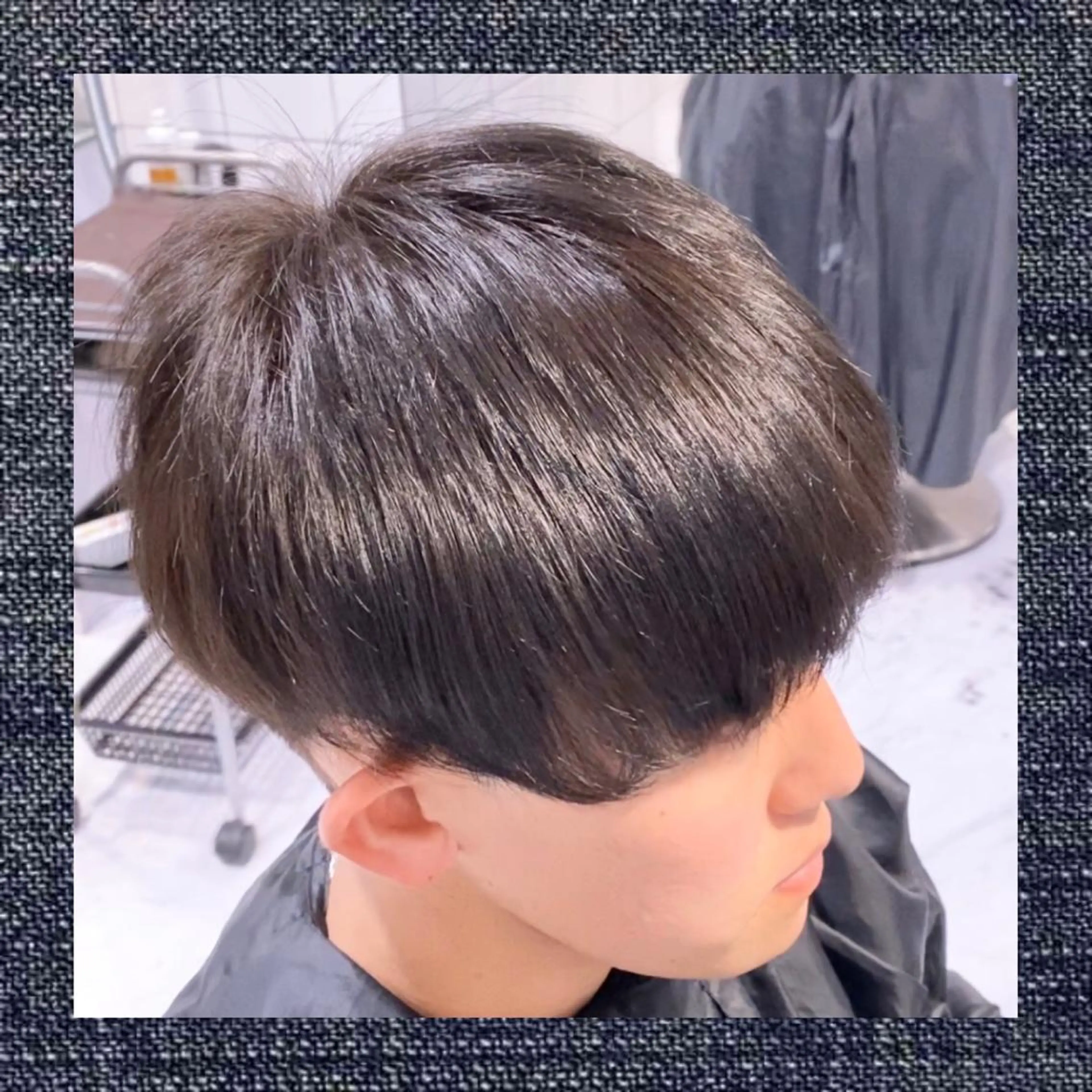 メンズ カット 縮毛矯正 トリートメント ヘアセット Loy所属・メンズヘア特化 パーマ 縮毛矯正🔷のヘアスタイル