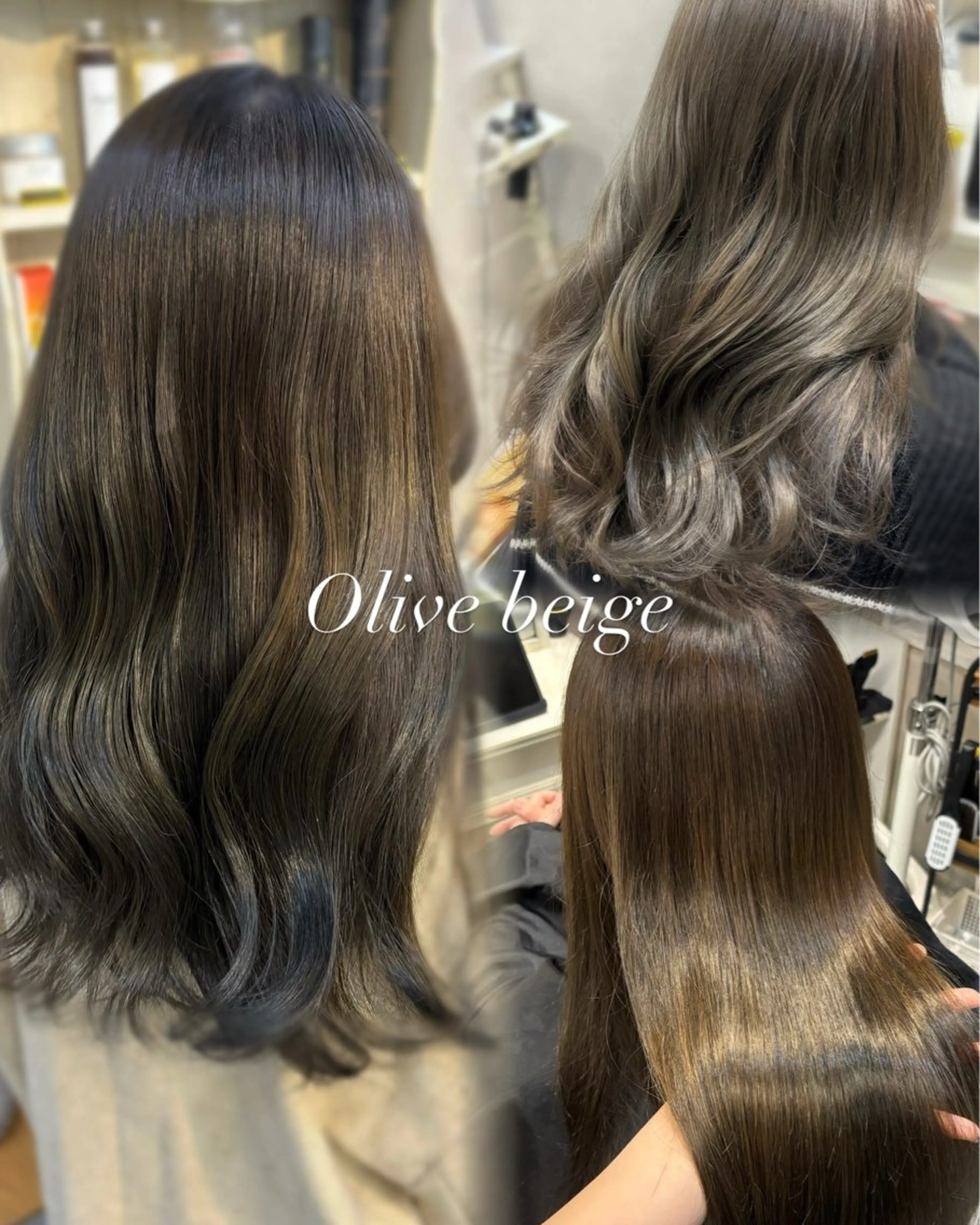 ロング カラー estrela エストレーラ所属・ブリーチなしカラー 🥣髪質改善/はなえのヘアスタイル