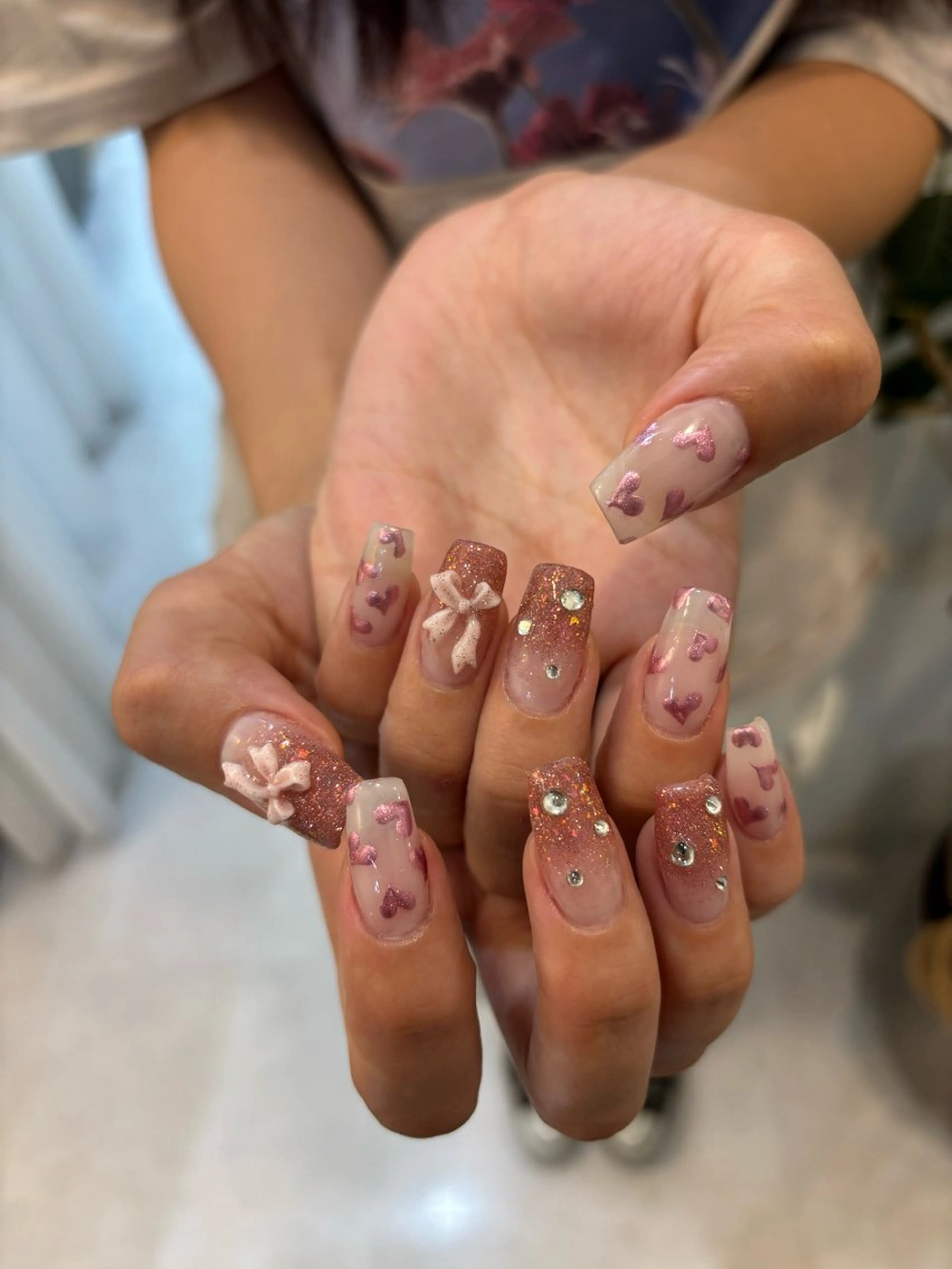 ネイル ハンドネイル THREE nail 長谷川のネイルデザイン