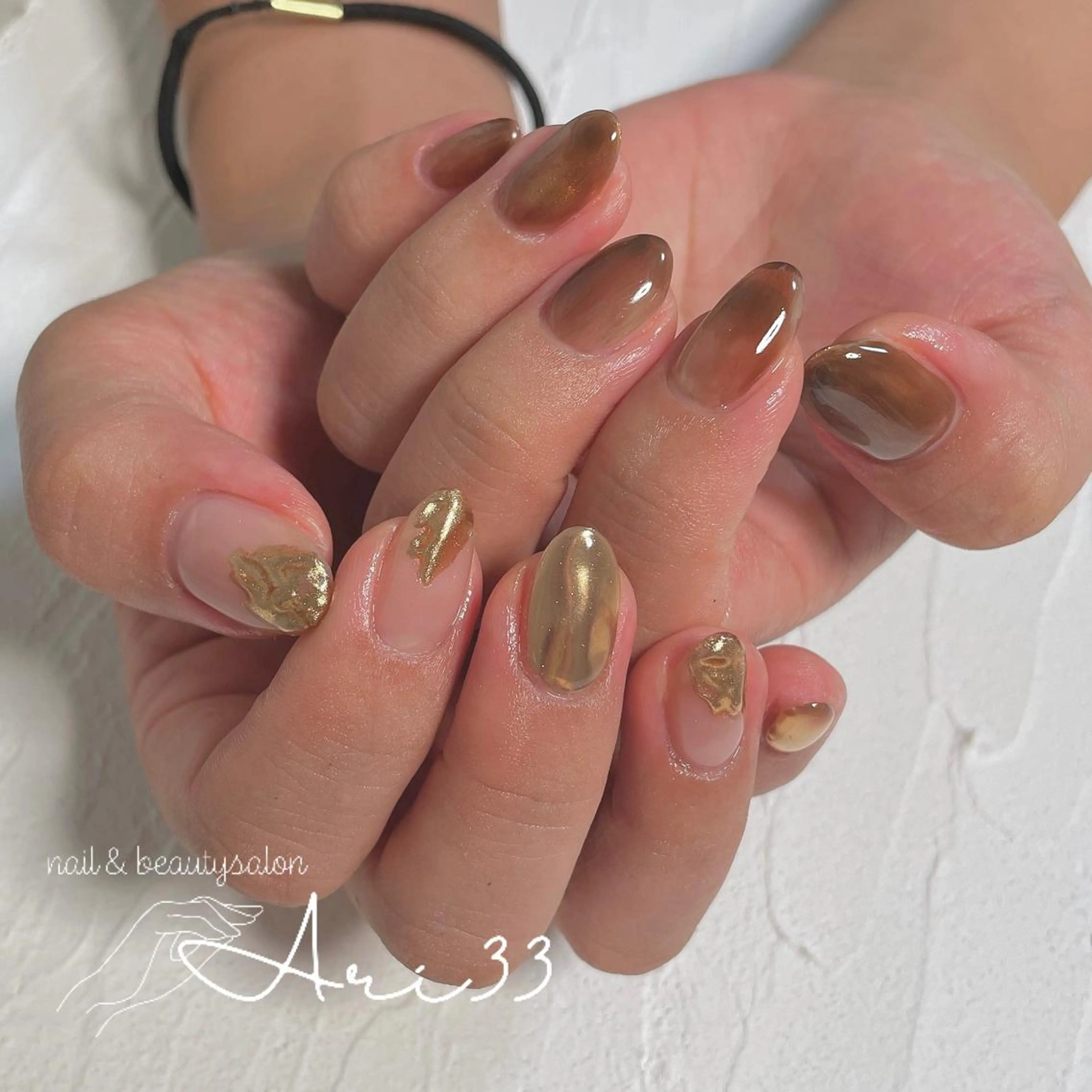 ネイル ハンドネイル プライベートサロン Ari33nailのネイルデザイン