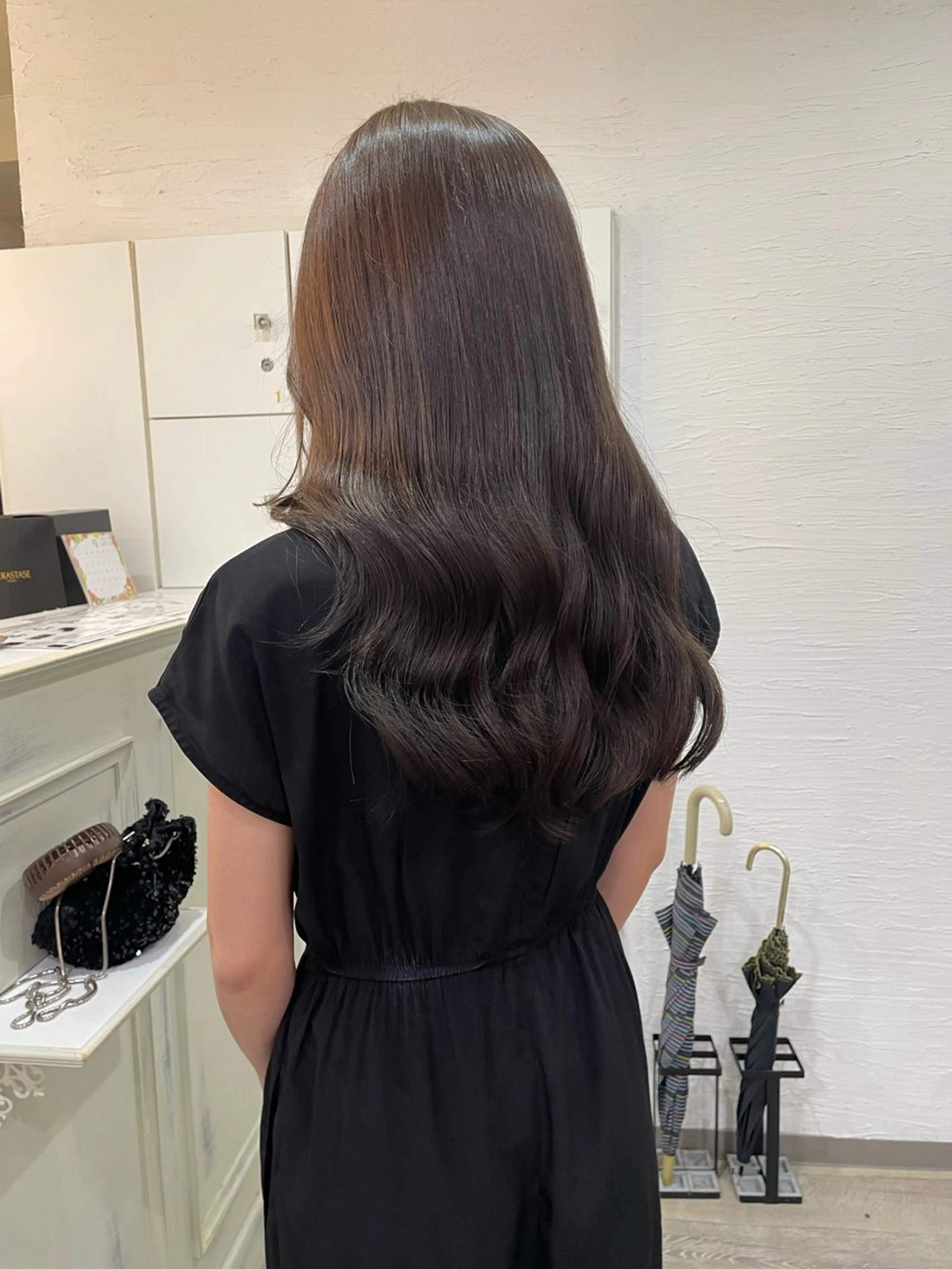 セミロング カラー 緑区/艶髪 🦋柿下のヘアスタイル