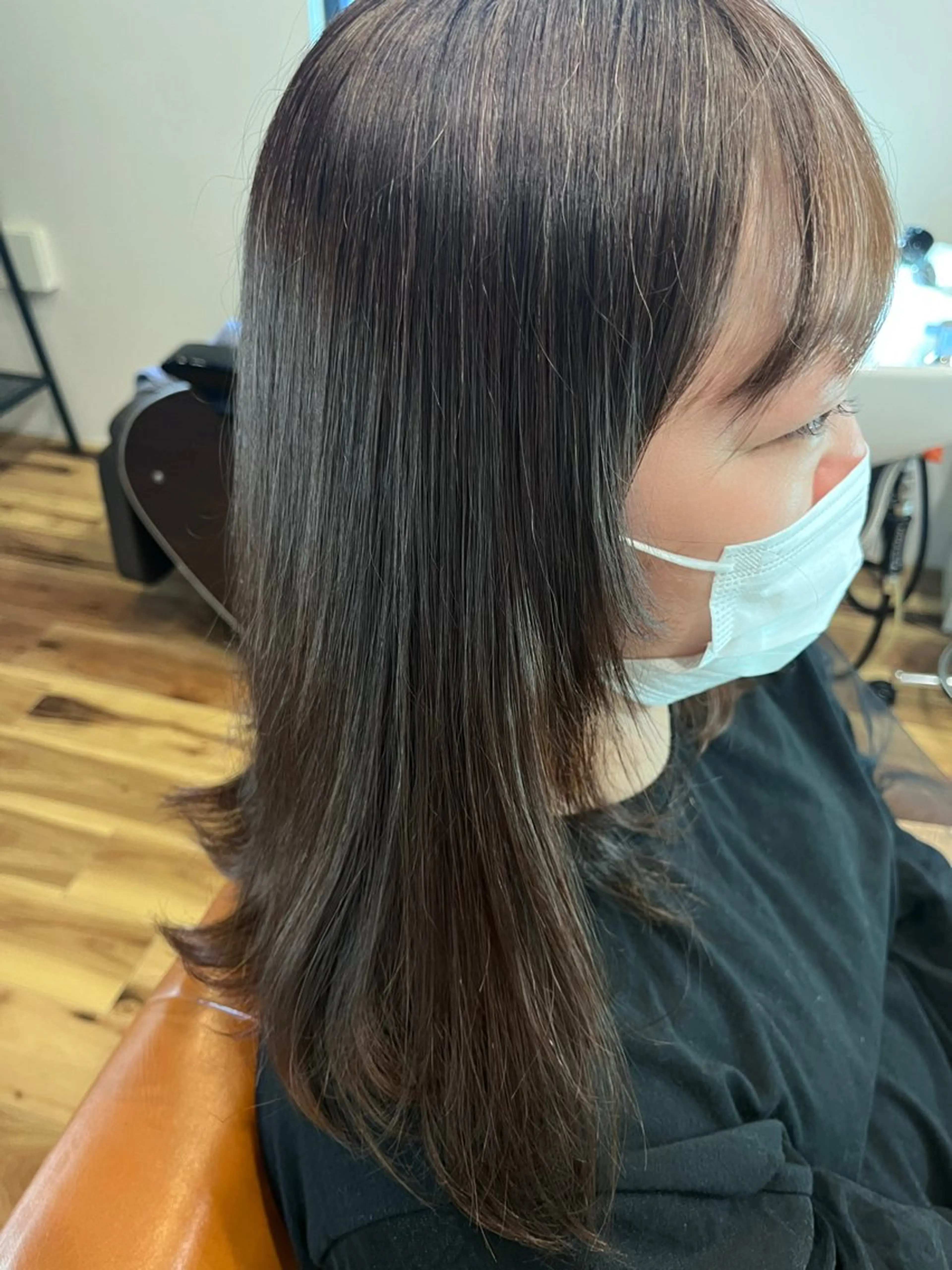 ミディアム 垢抜け/イメチェン color🦩ちあきのヘアスタイル